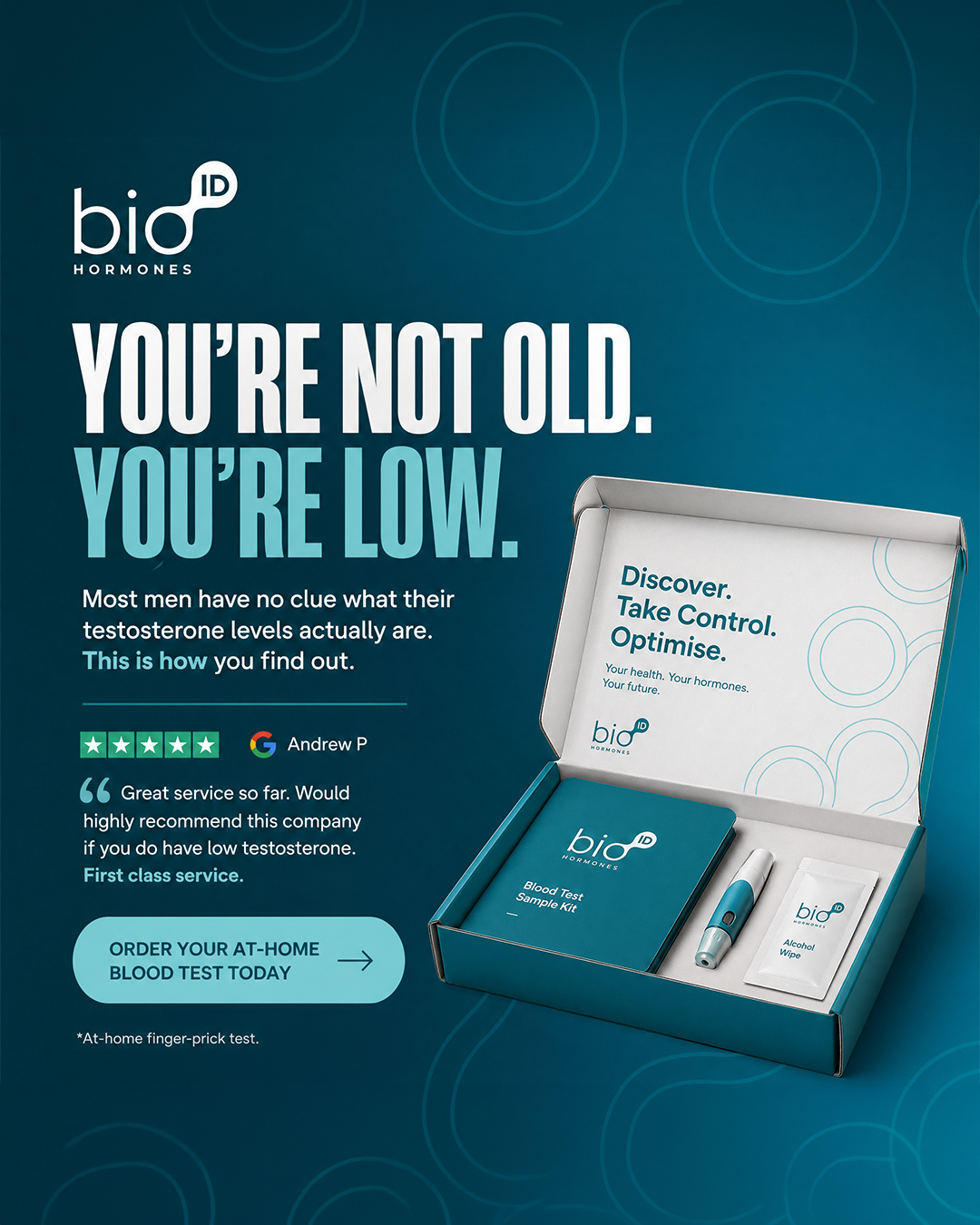 Bioid Health Facebook ad