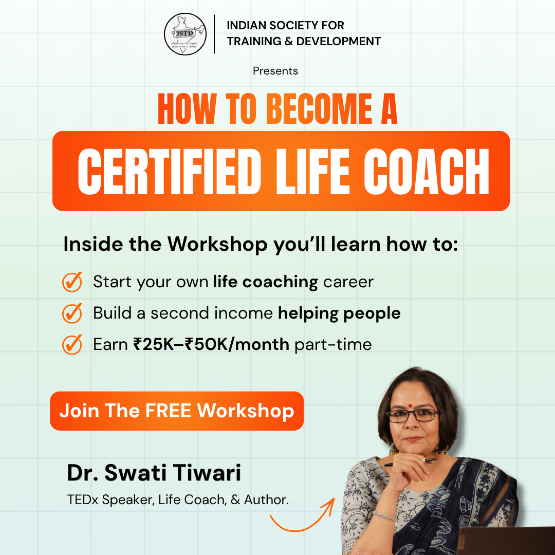 Coach Swati Tiwari Facebook ad: Become a Certified Life Coach