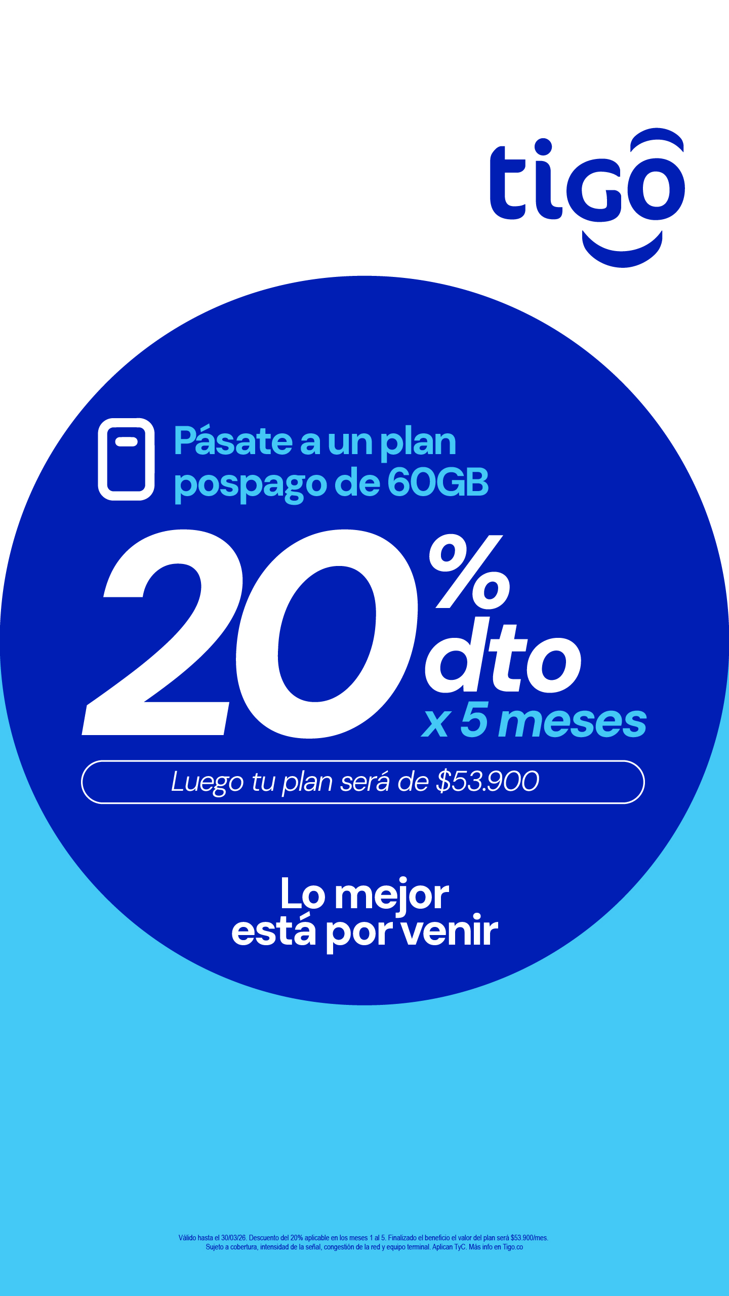 Tigo Colombia Facebook ad