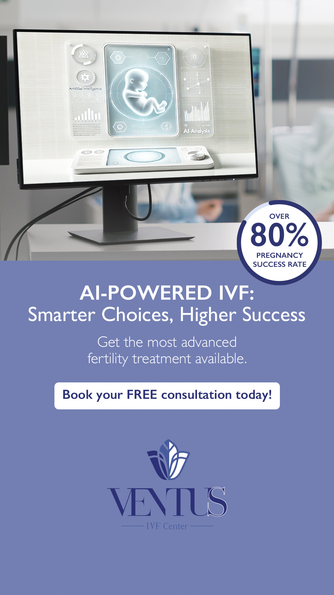 Ventus IVF Facebook ad