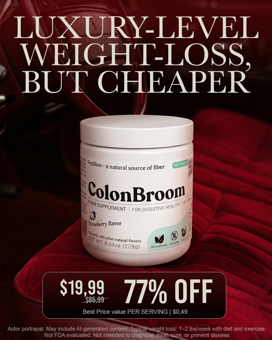 ColonBroom Facebook ad