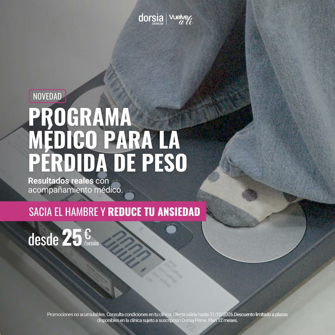 Clínicas Dorsia Facebook ad: Empieza septiembre con un plan para ti