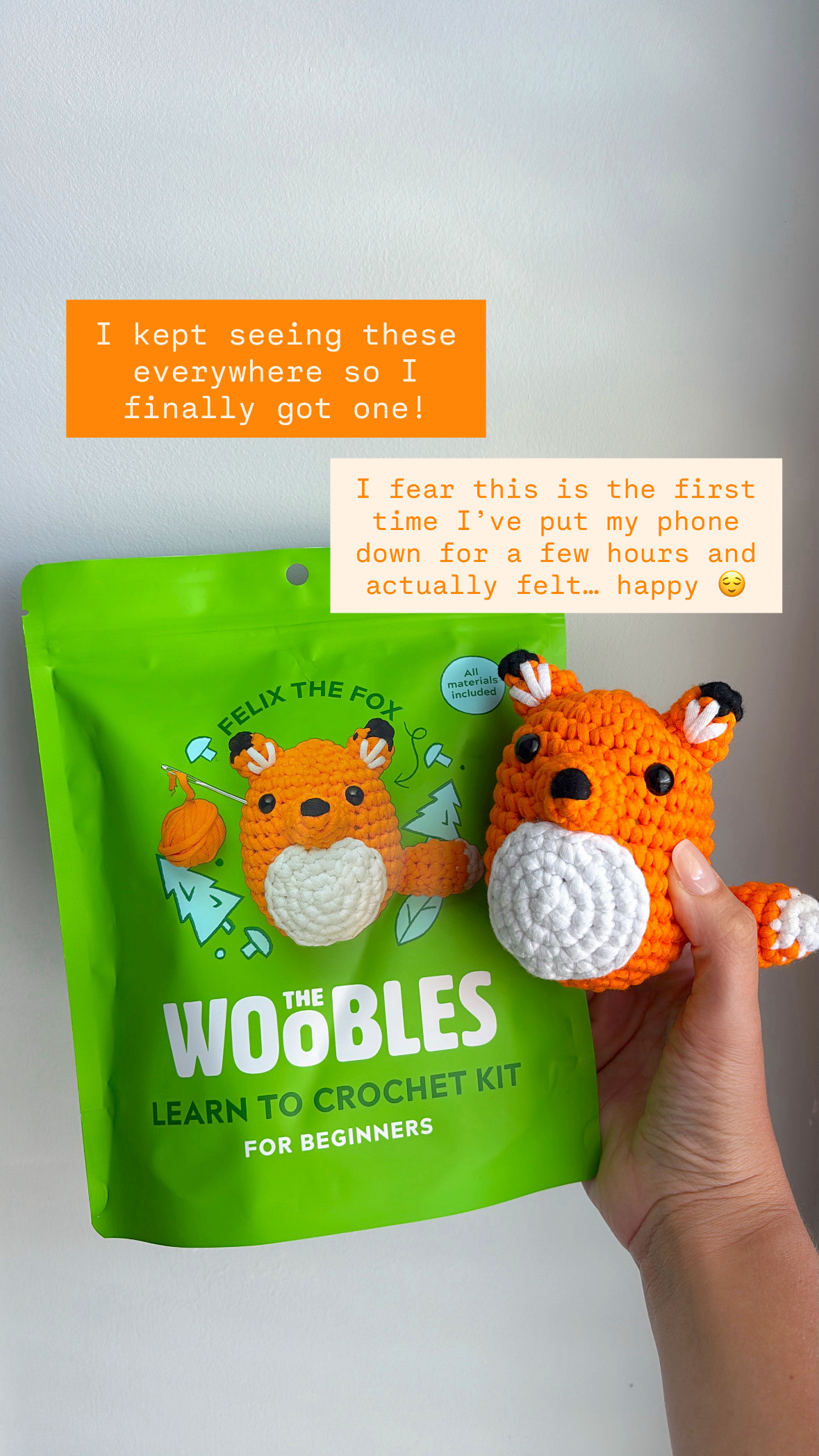 The Woobles Facebook ad