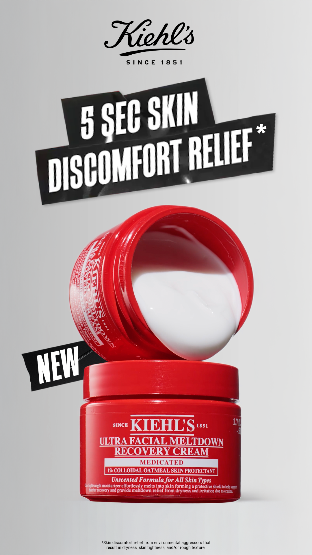 Kiehl's Facebook ad