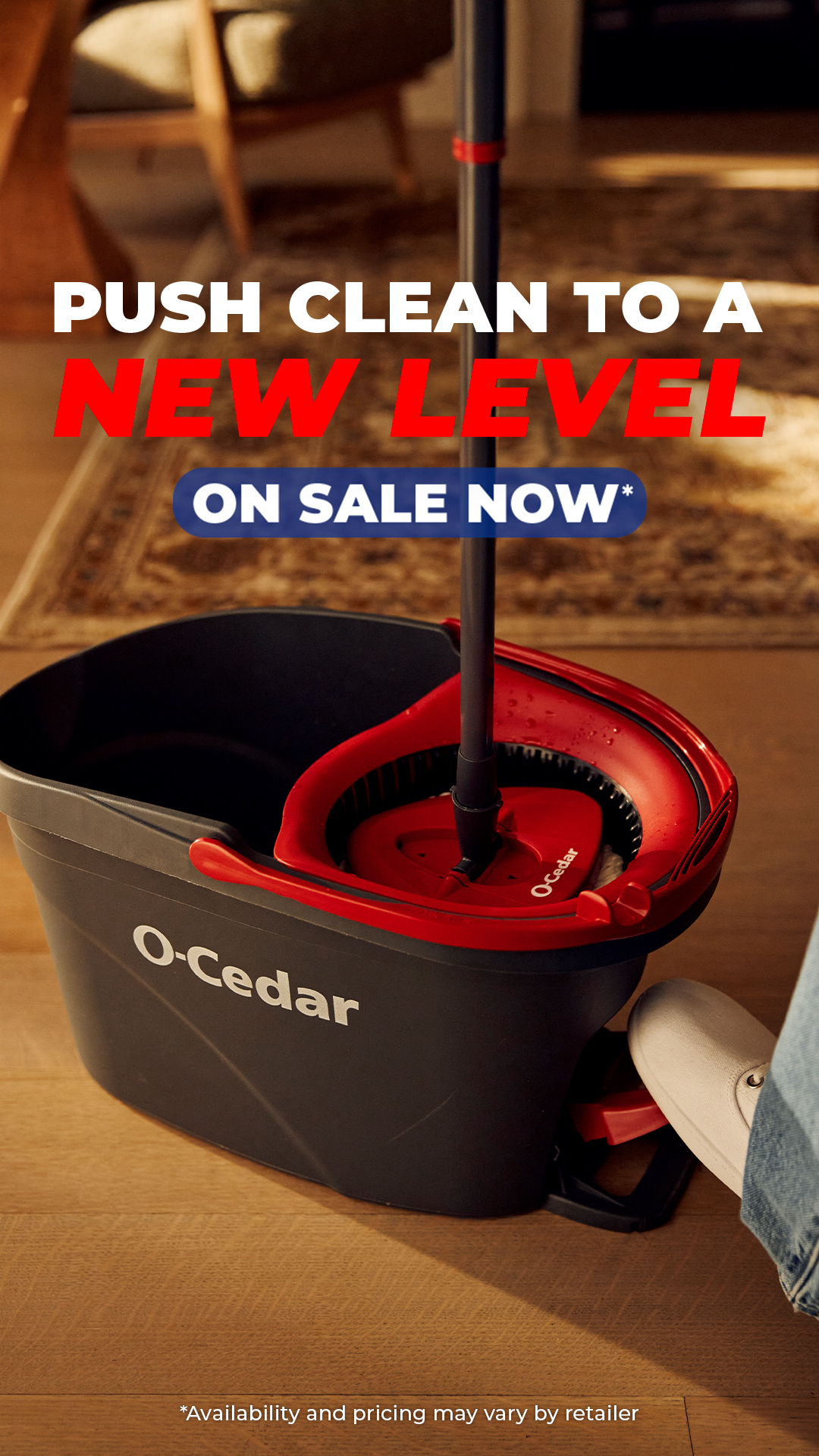 O-Cedar Facebook ad