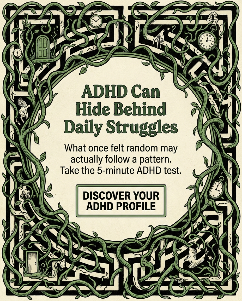ADHD Clarity Test Facebook ad