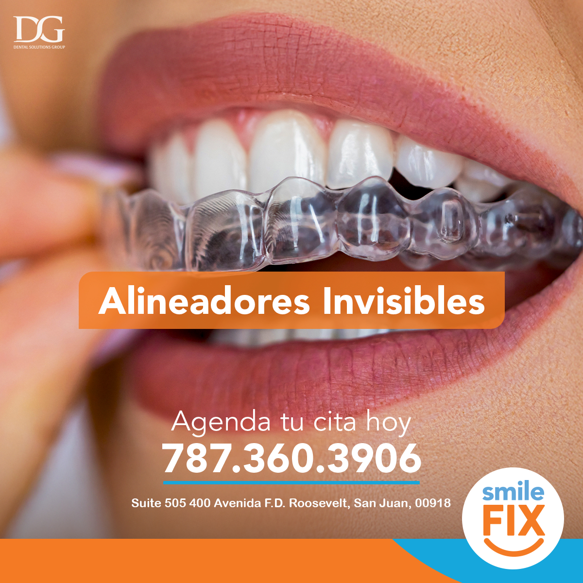 The Dental Solutions Group Facebook ad: ¡Contáctanos por WhatsApp!