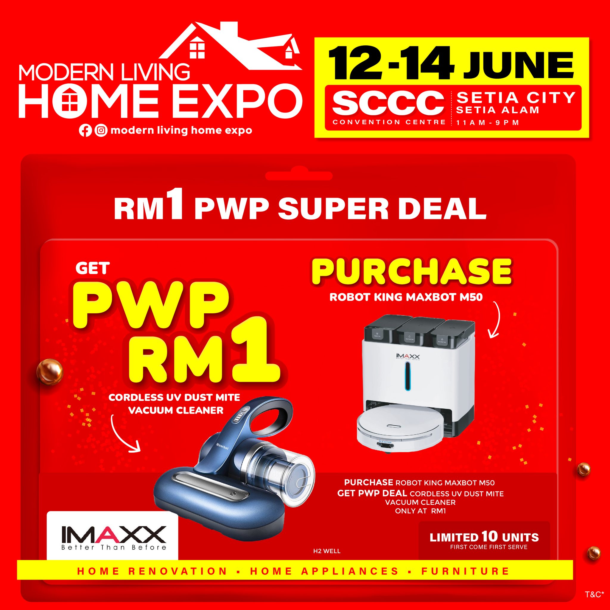 Modern Living Home Expo Facebook ad