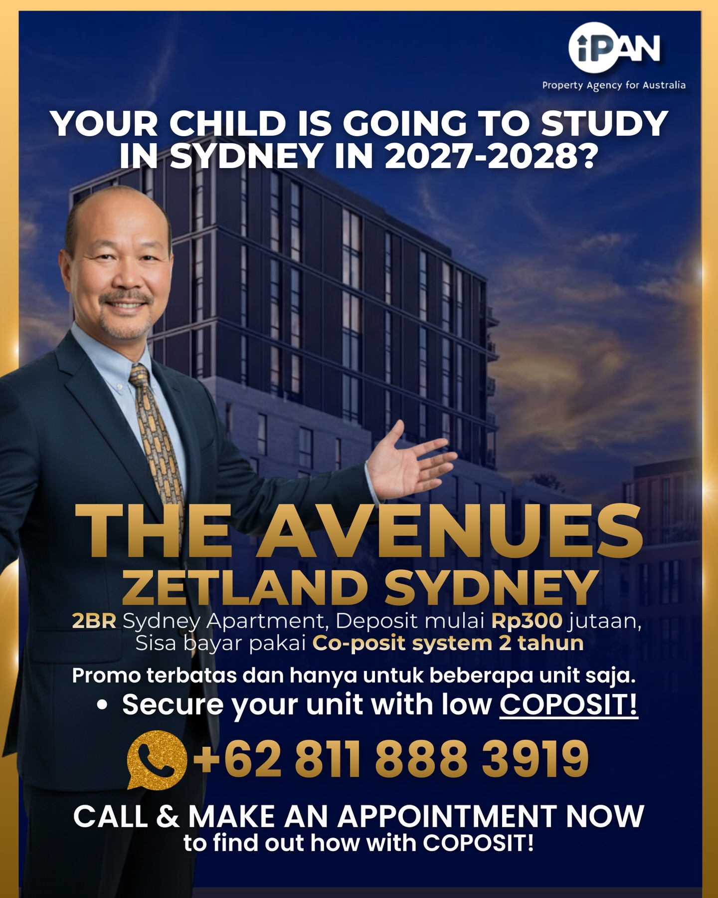 Ipan Property Indonesia Facebook ad: Secure a Real Home for Your Child in…