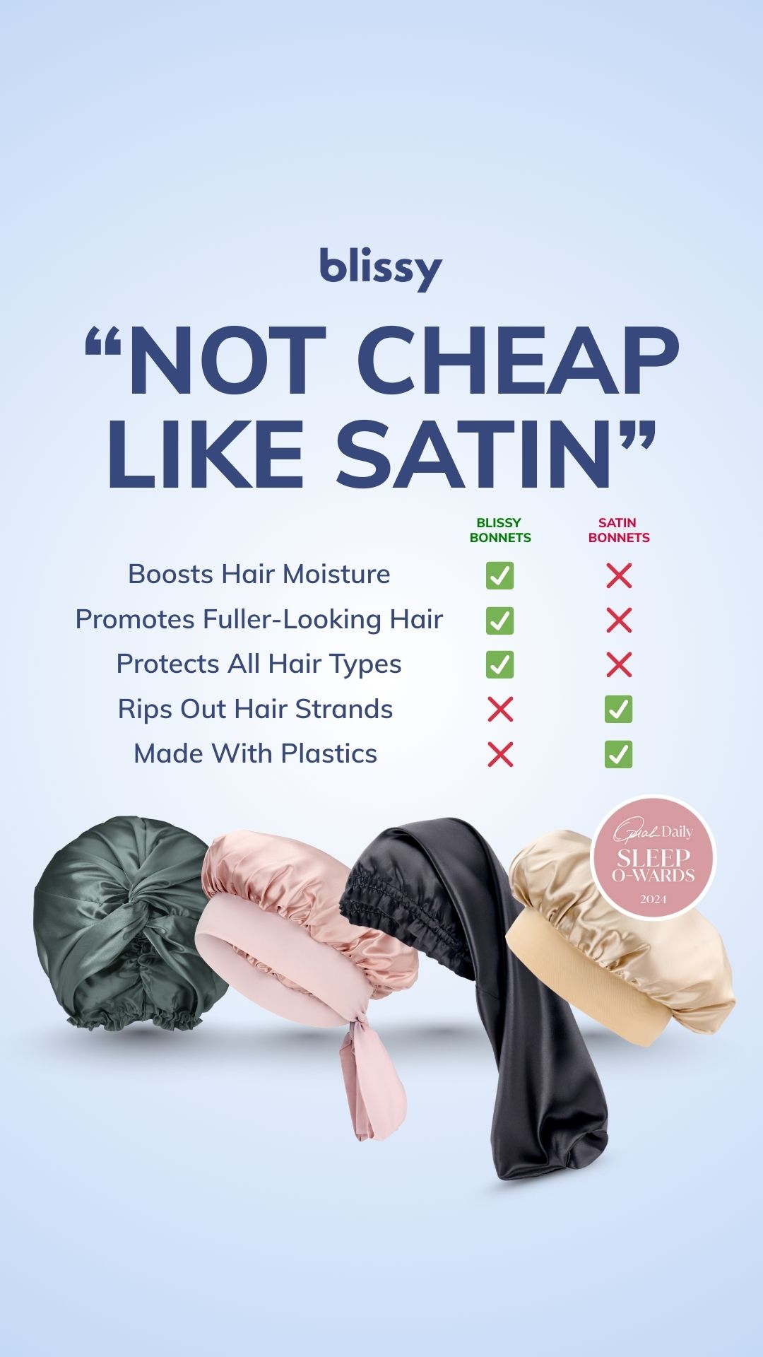 Blissy Bonnet Facebook ad