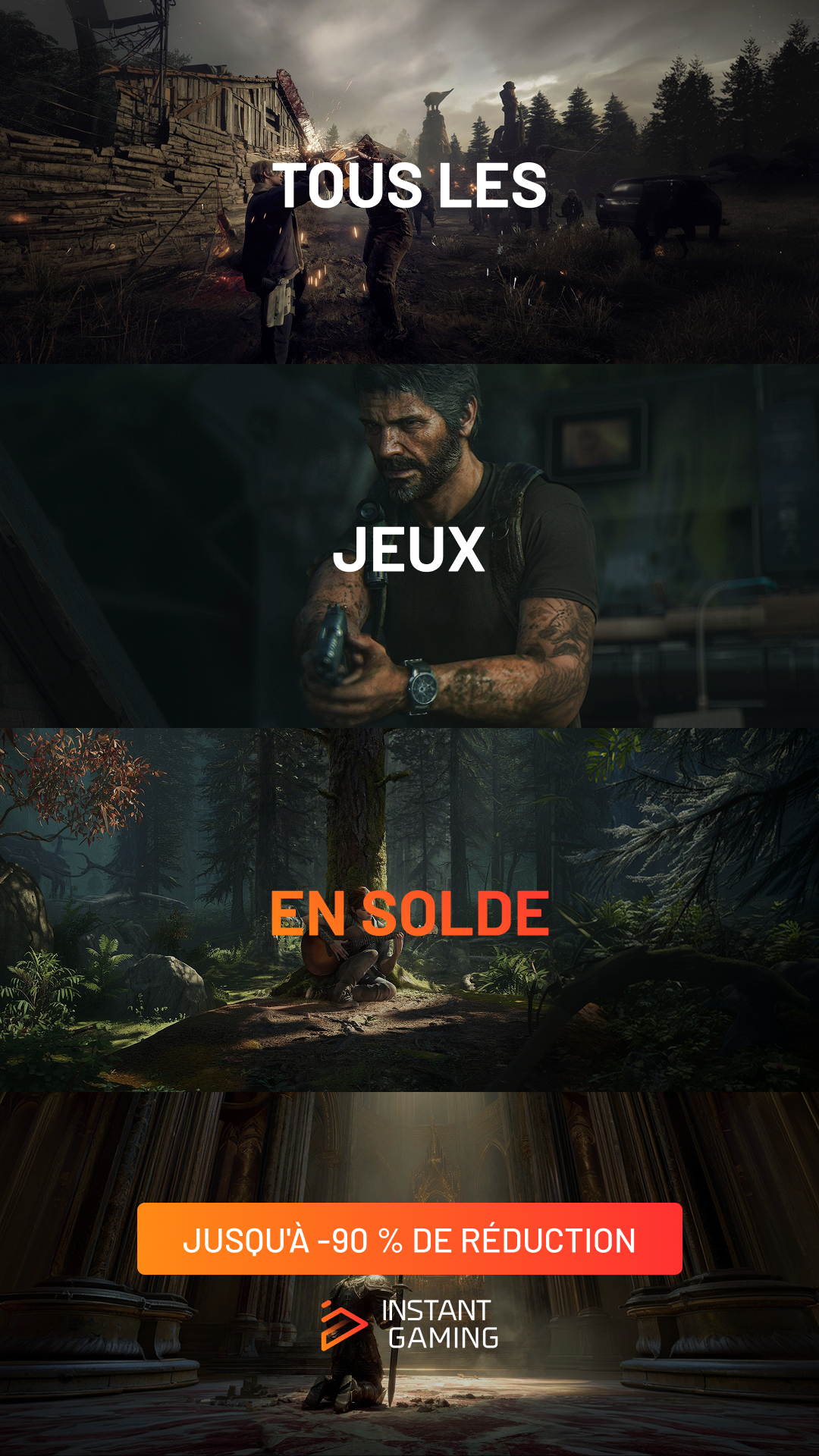 Instant Gaming Facebook ad