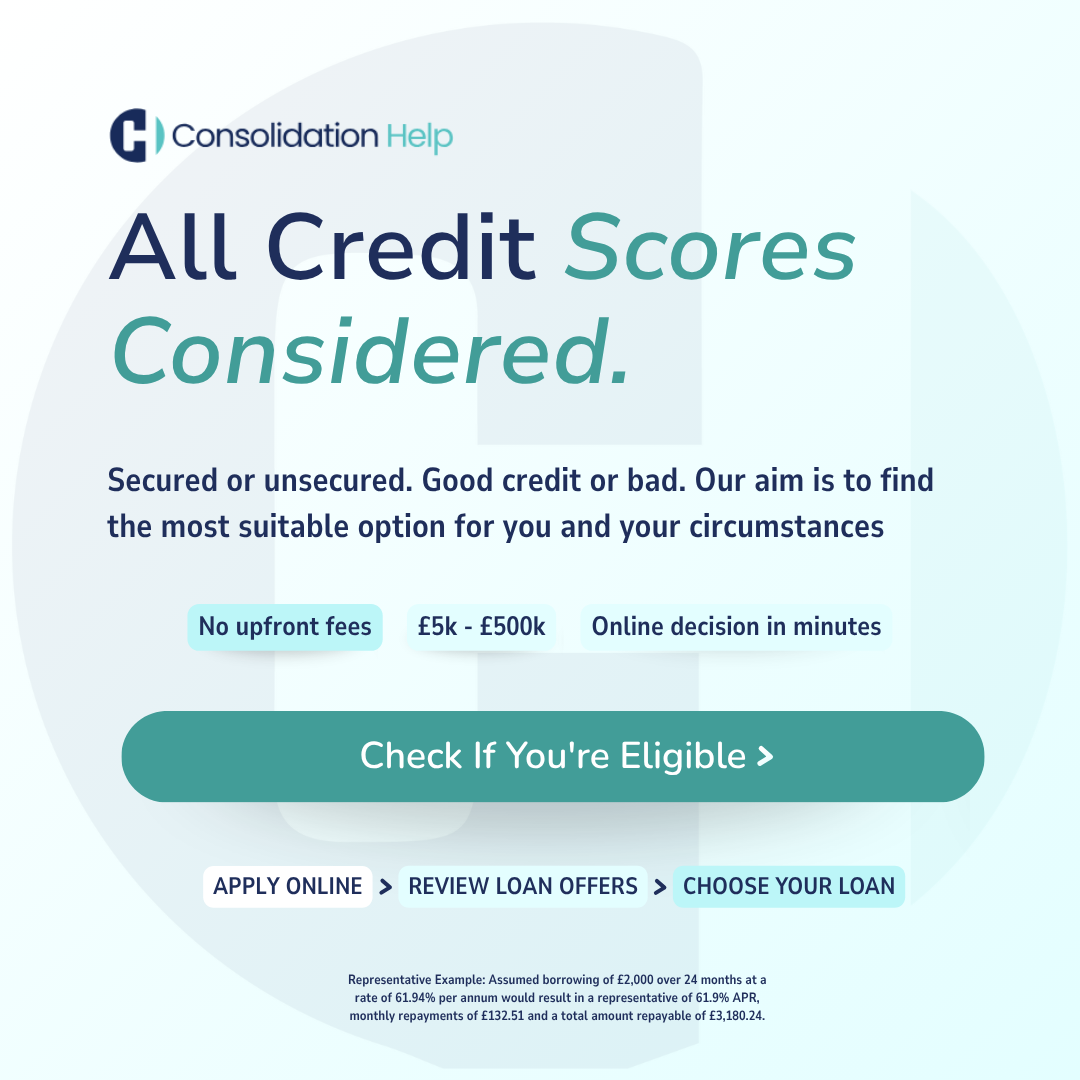ConsolidationHelp.co.uk Facebook ad