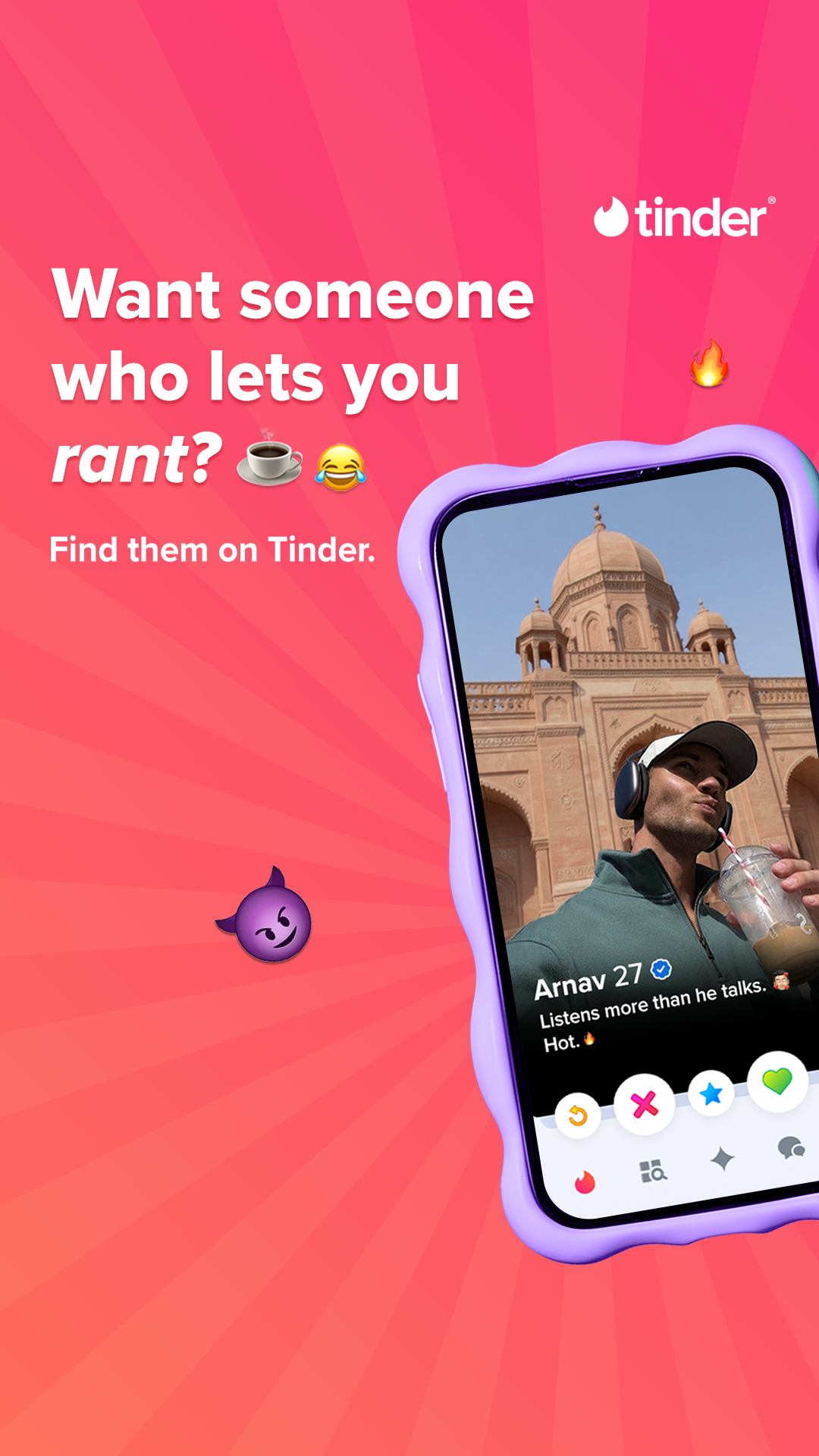 Tinder Facebook ad