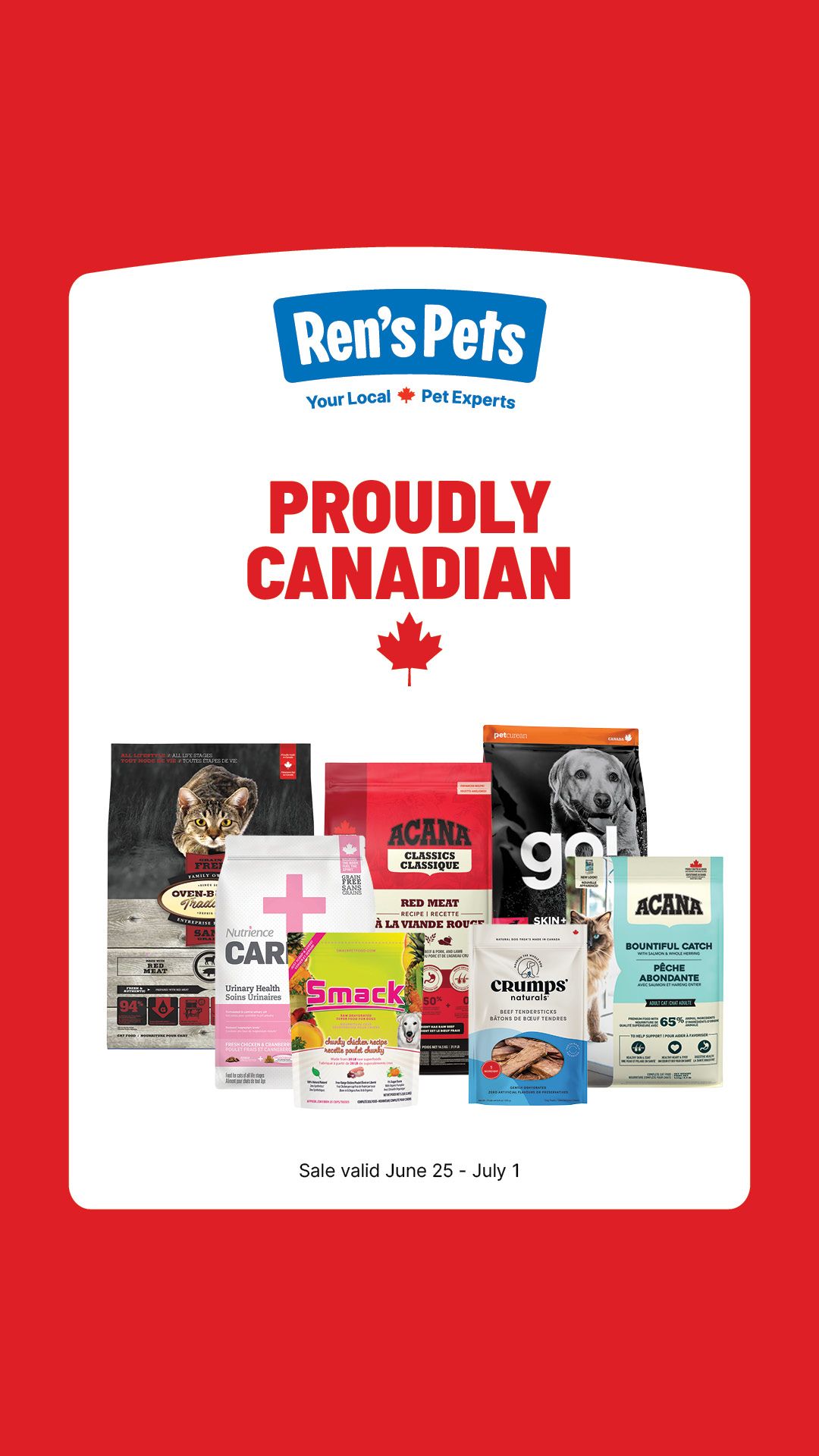 REN'S PETS Facebook ad