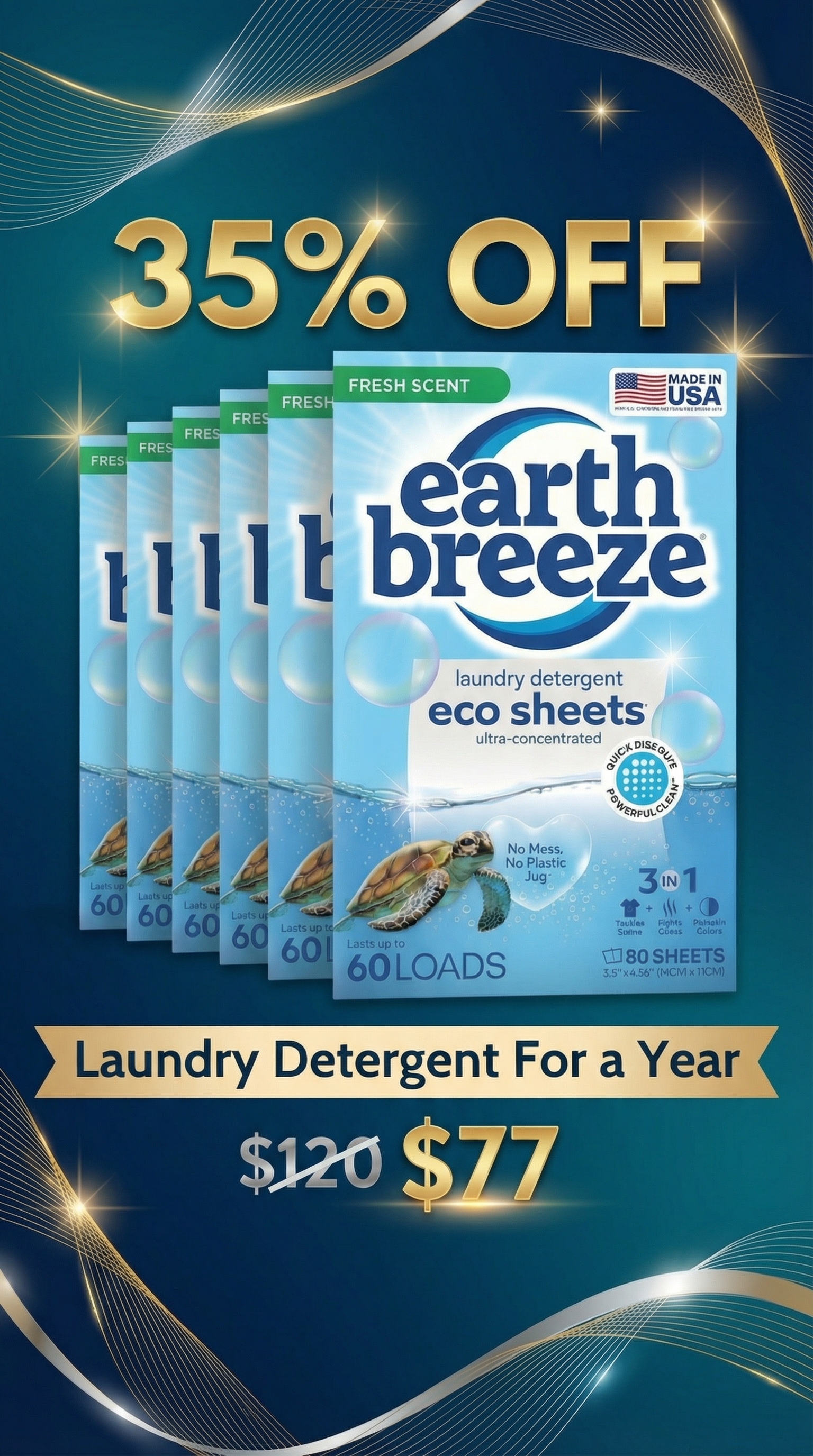 Earth Breeze Facebook ad