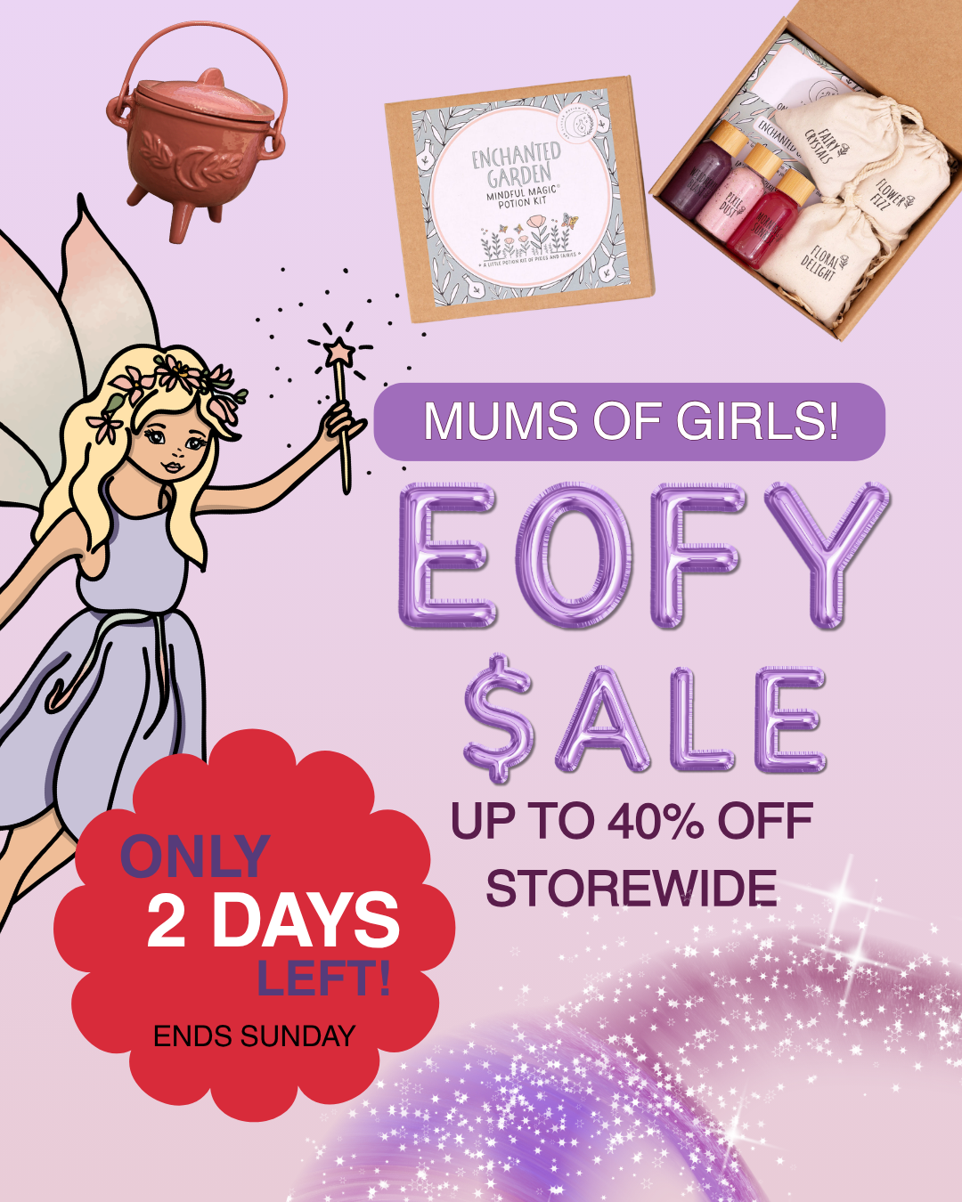 The Little Potion Co Facebook ad