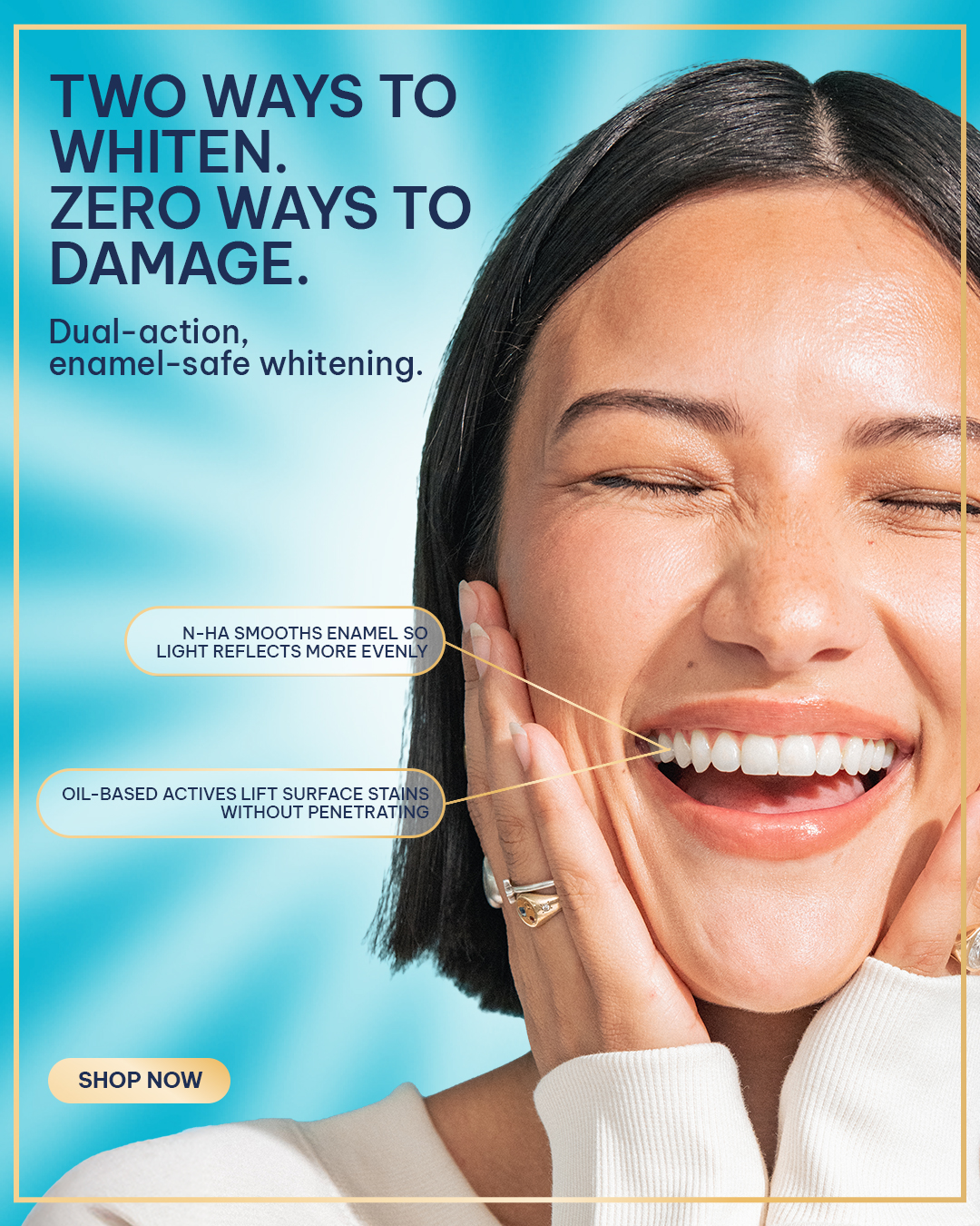 Avery Sweatt Facebook ad: FREE NASA-Inspired Toothpaste + Whitening Strips