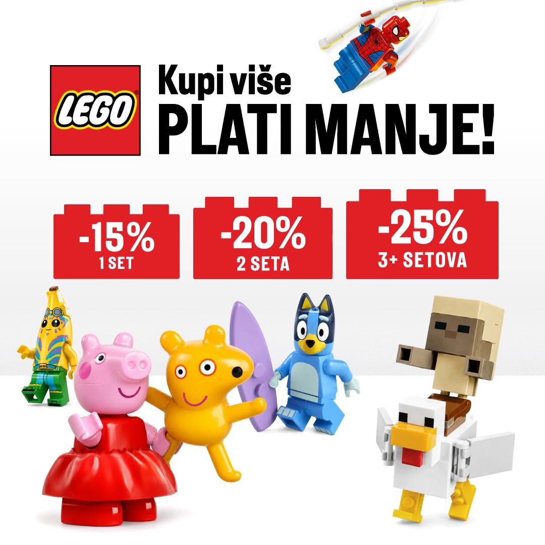 Dexy Co Facebook ad: LEGO AKCIJA!