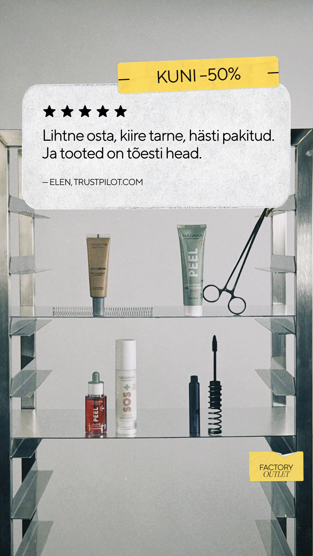 Mádara Organic Skincare Facebook ad