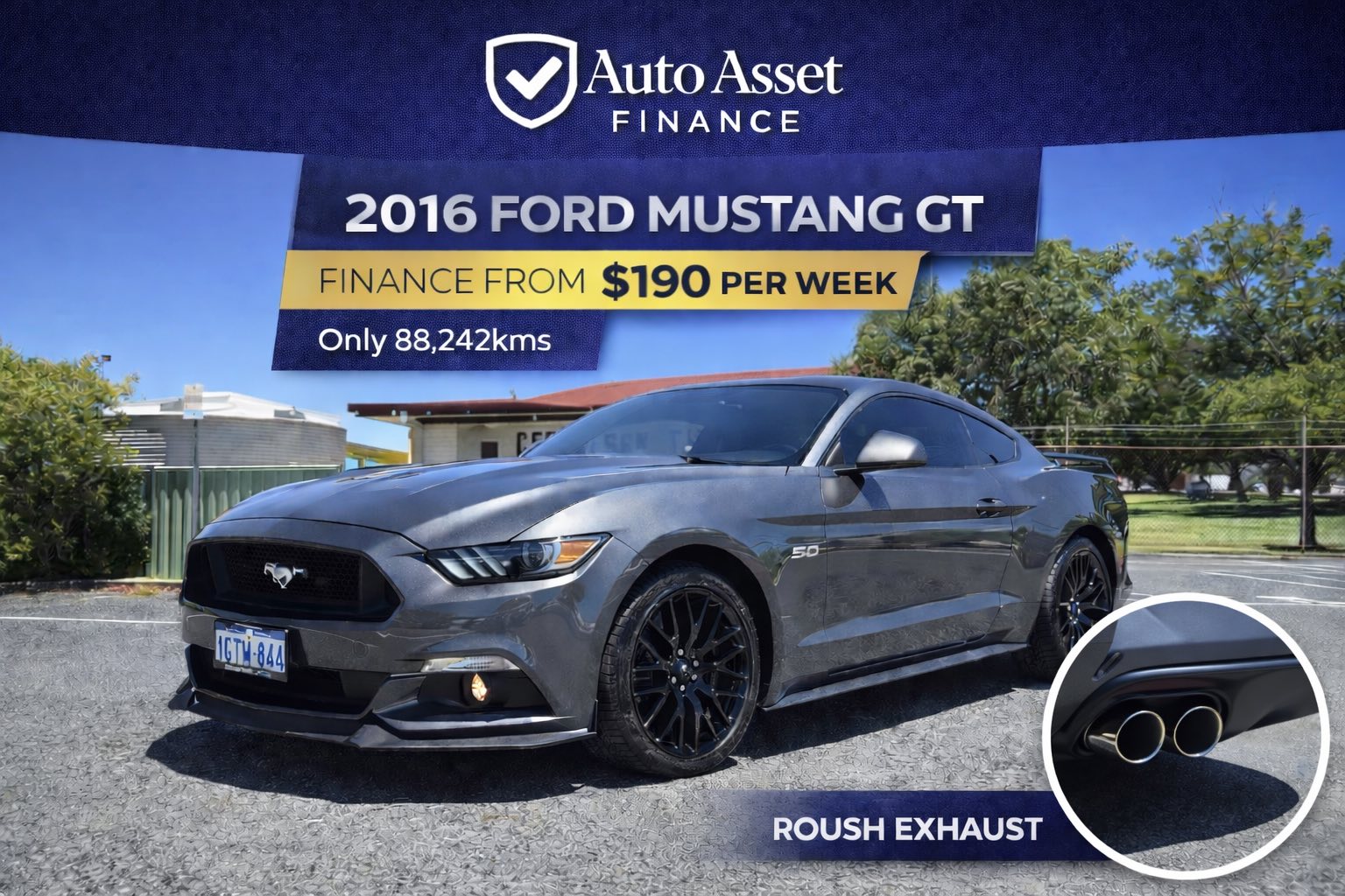Auto Asset Finance Facebook ad
