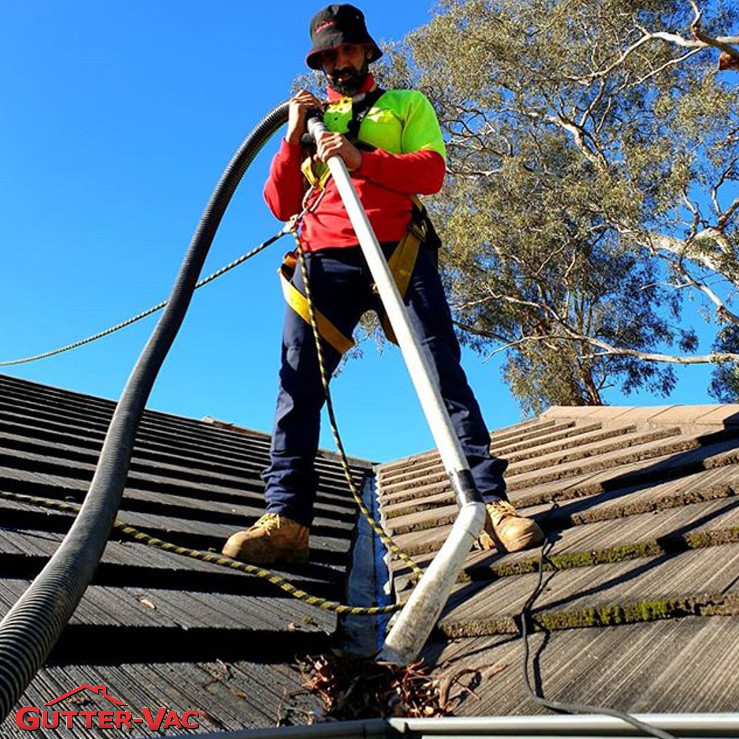 Gutter-Vac Hunter Valley Facebook ad: Contact Us to Have Your Gutters Spring Cleaned!