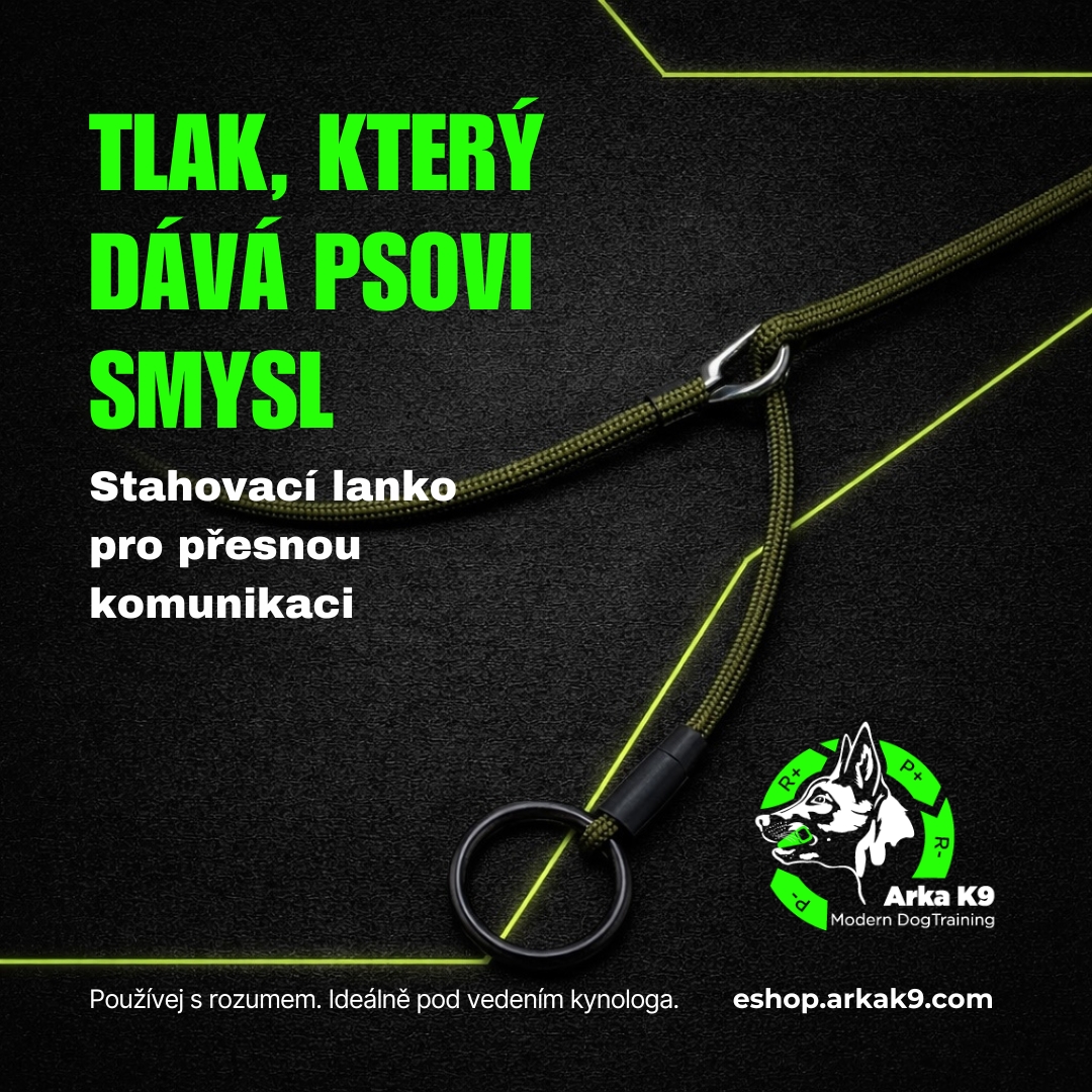 Arka K9 Facebook ad: Tlak, který dává psovi smysl