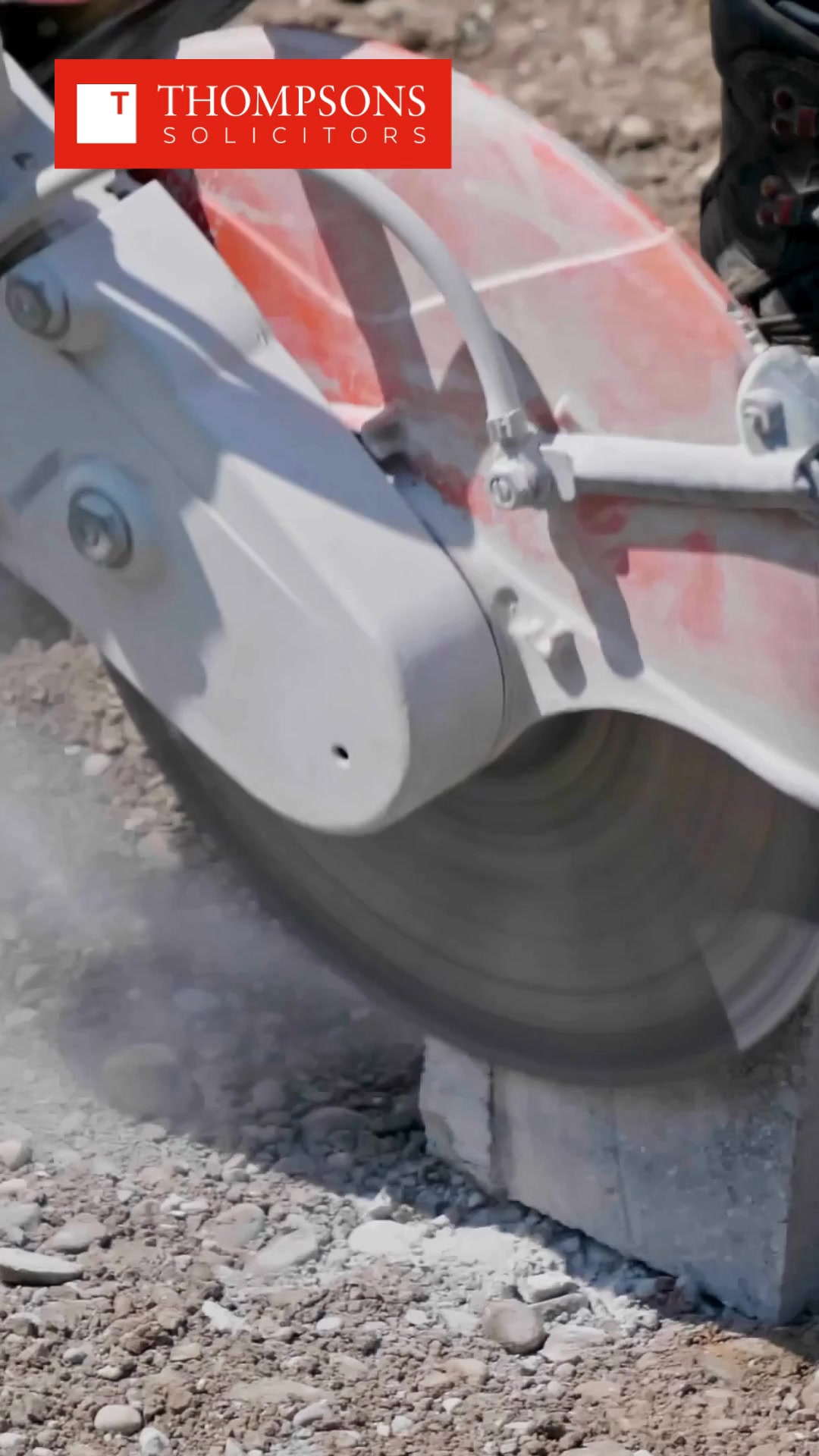 Thompsons Solicitors Facebook ad: Silica Dust: Know Your Legal Rights