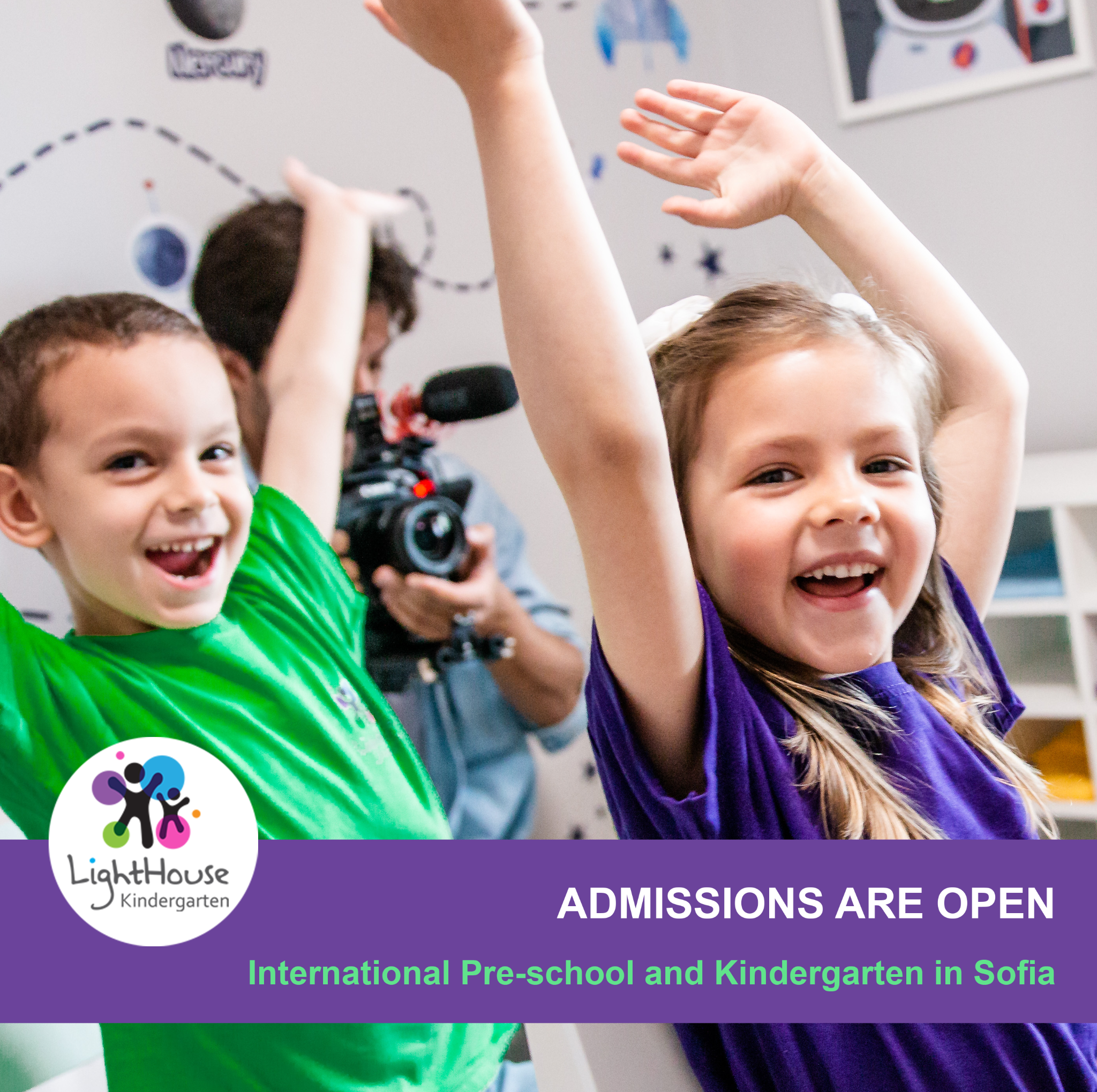 LightHouse Kindergarten Sofia Facebook ad