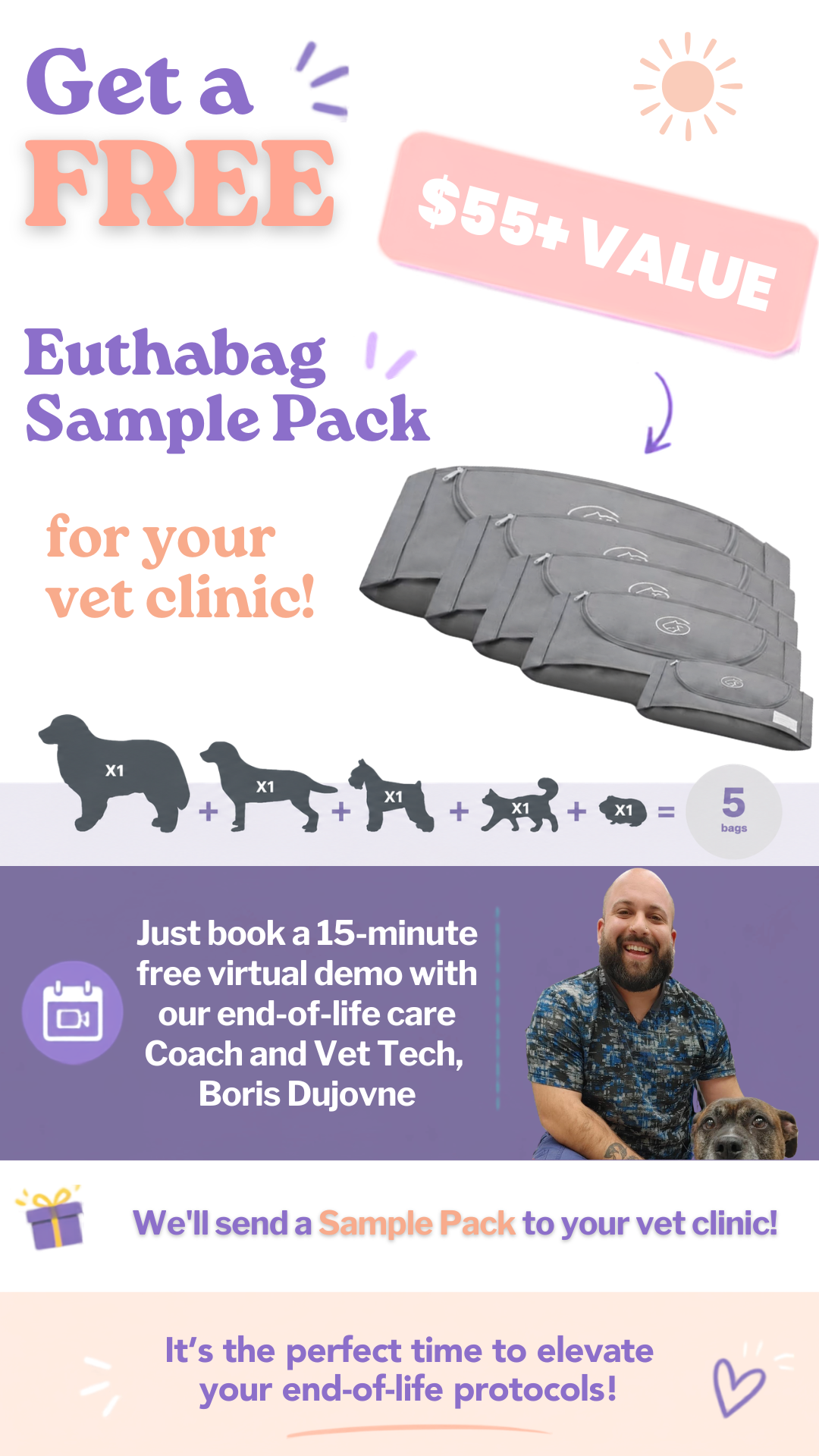 Euthabag Facebook ad from Aug 6, 2026