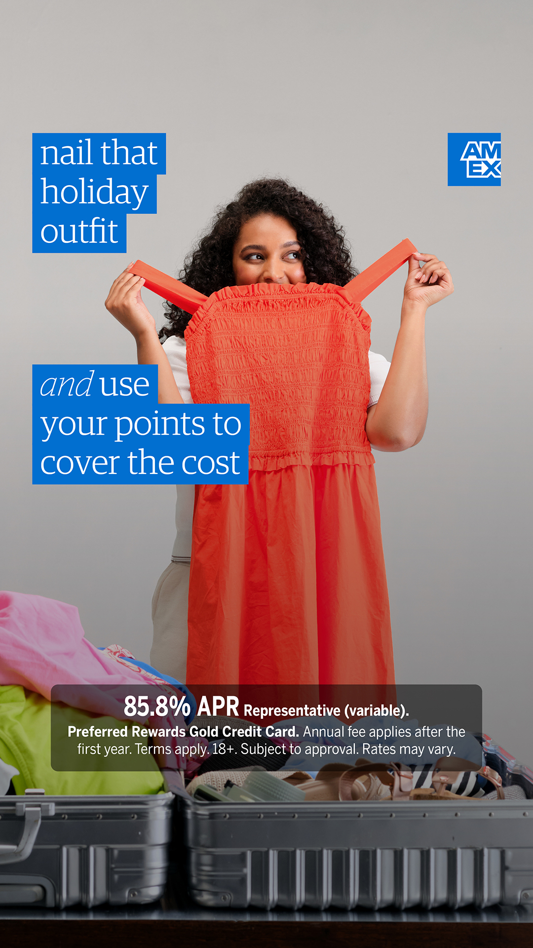 American Express Facebook ad