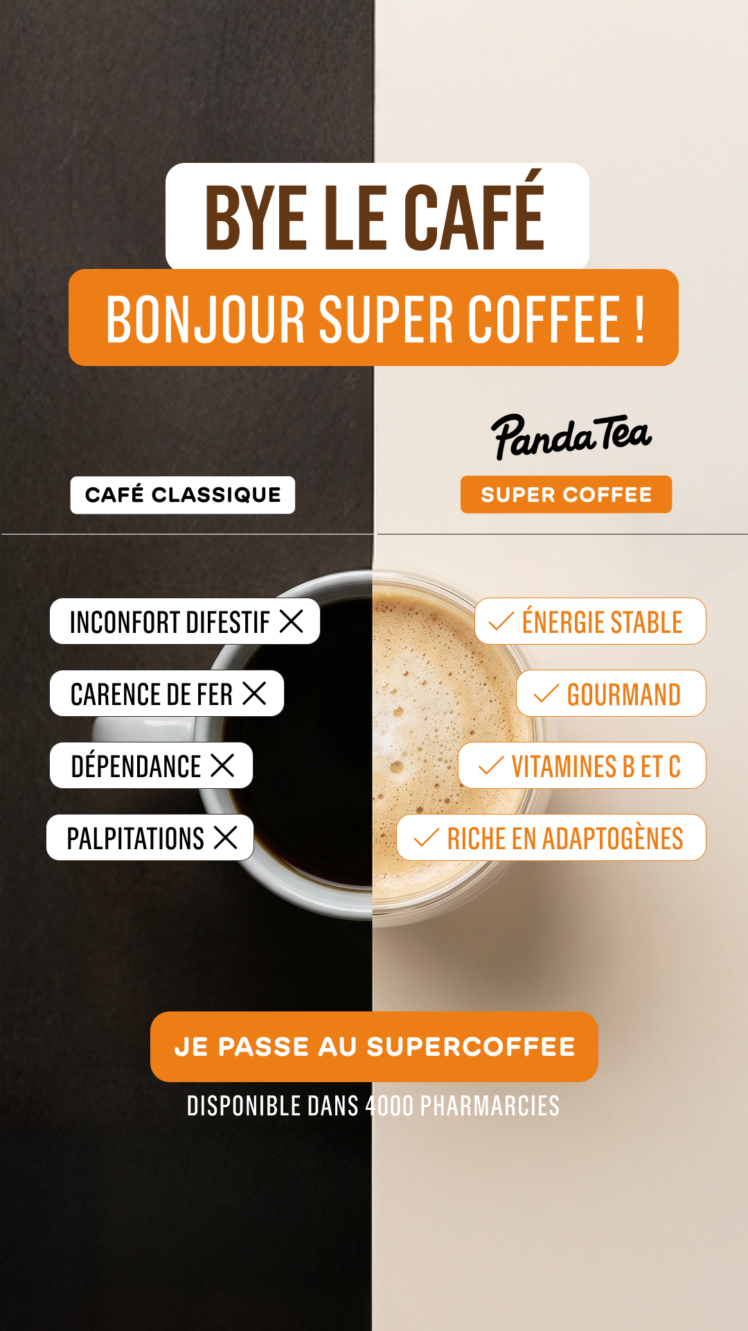 Panda Tea Facebook ad