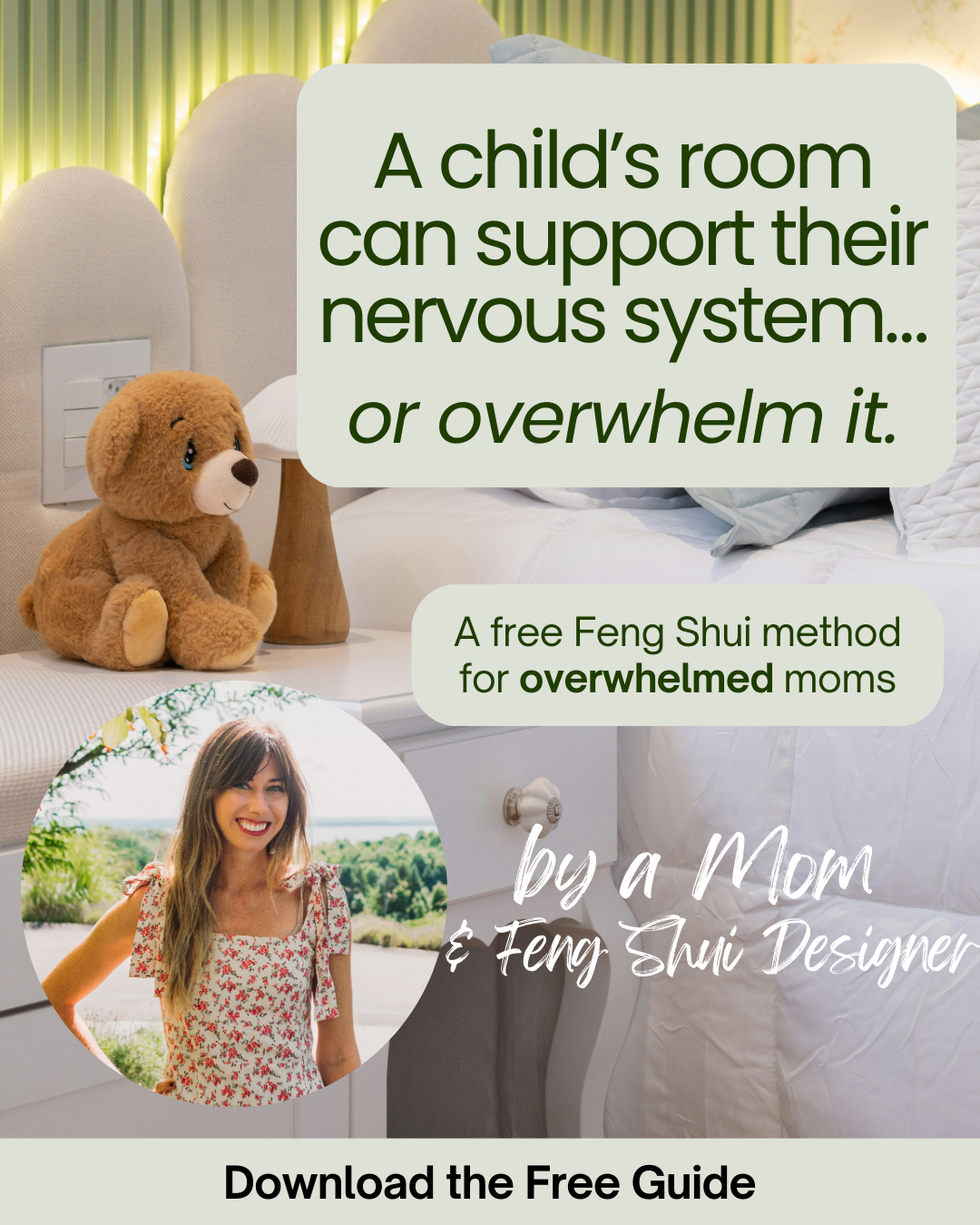 Limitless Living Feng Shui Facebook ad: 10 Calming Shifts for Your Child’s Room