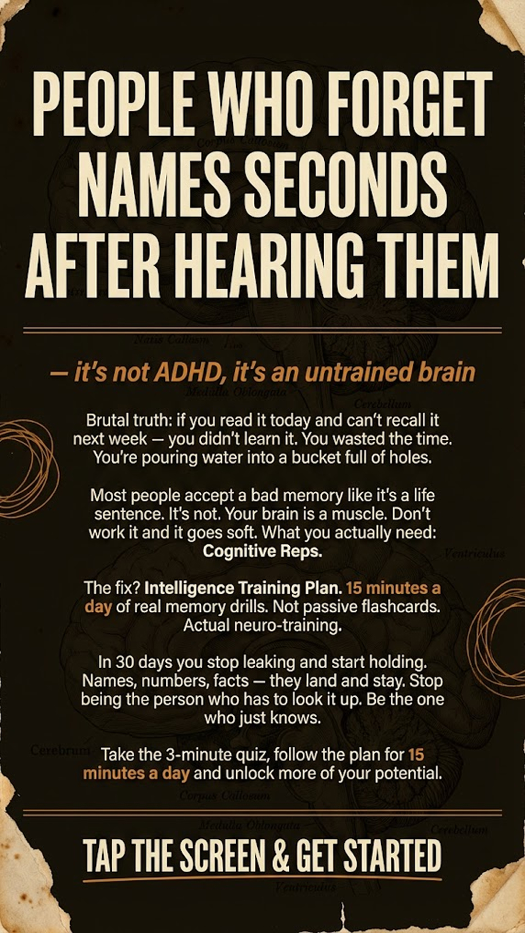 Rewire your ADHD brain Facebook ad