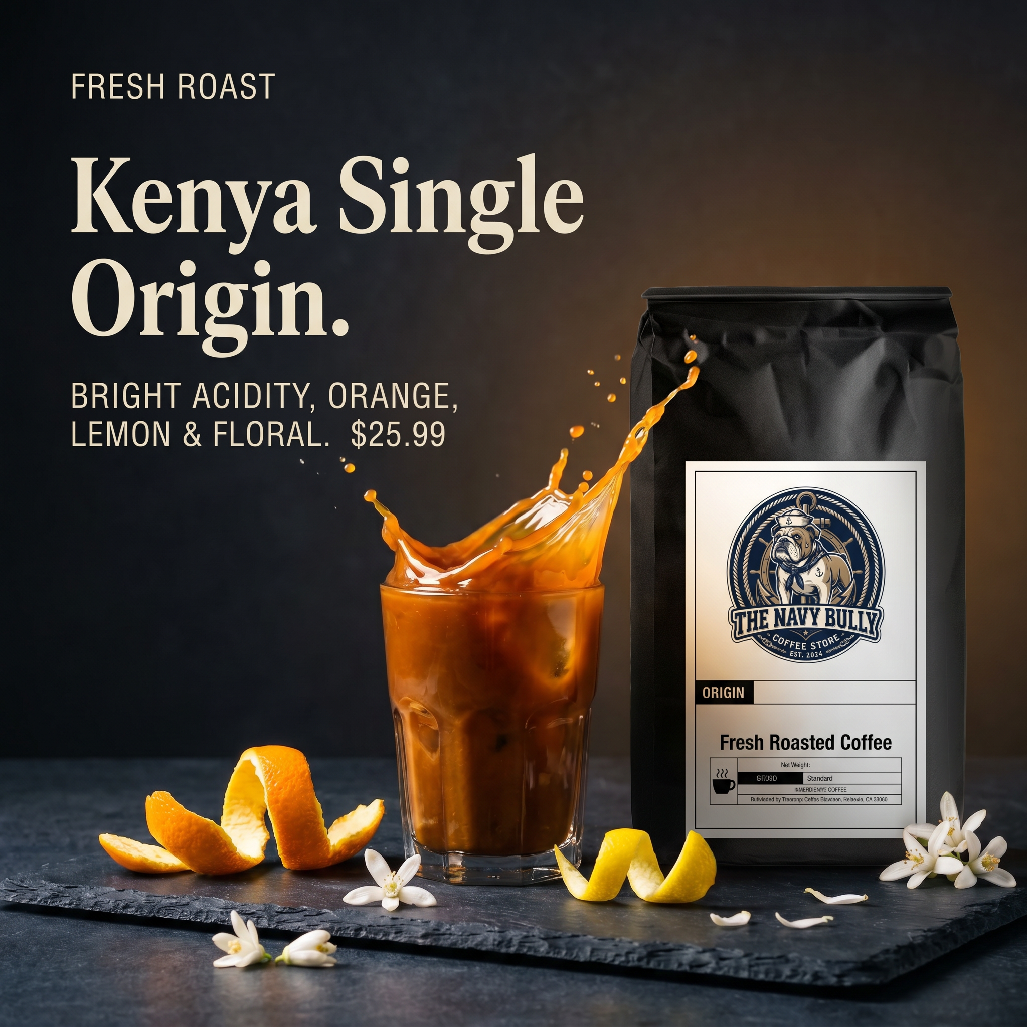 Zeely Promo Studio Facebook ad: Struggling to find the perfect coffee with bright acidity…