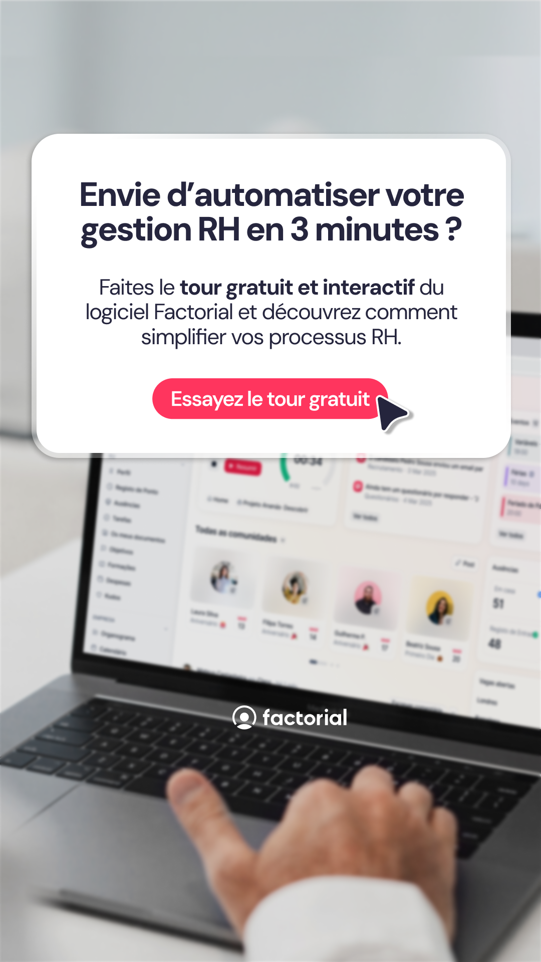 Factorial FR Facebook ad
