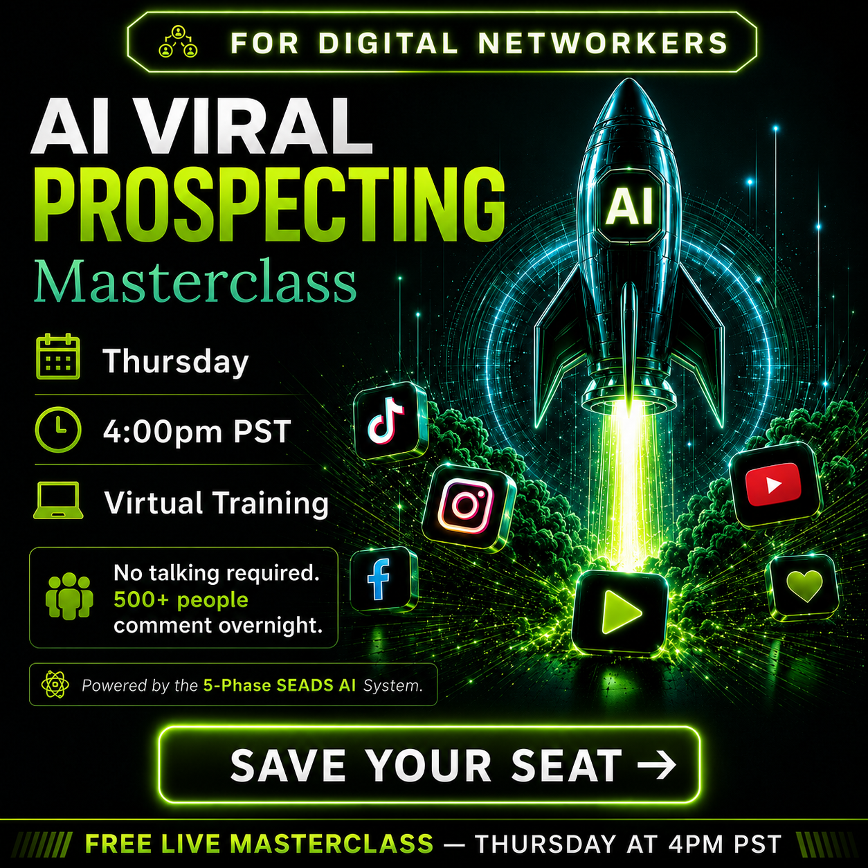 Attraction Marketing Facebook ad