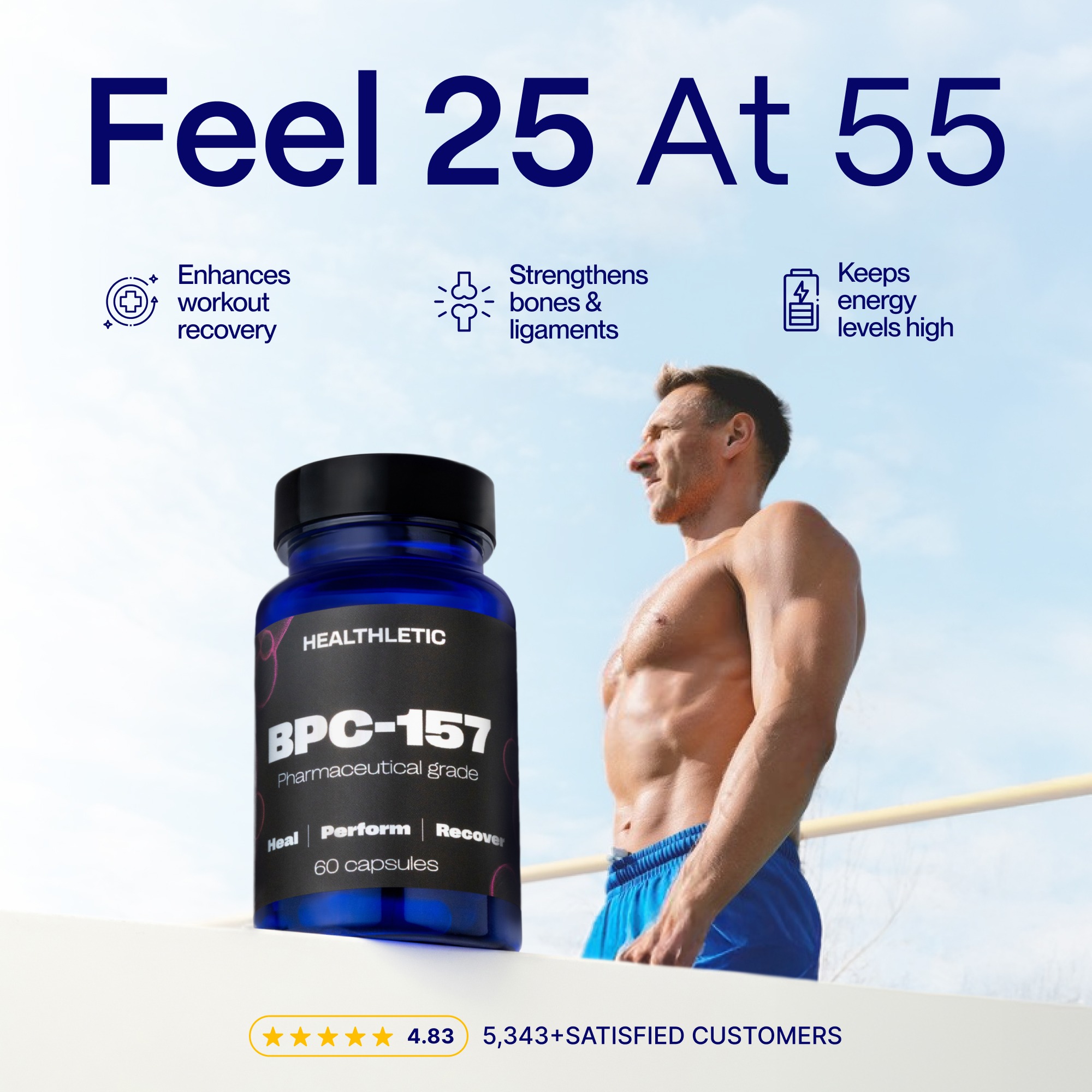 Healthletic Facebook ad