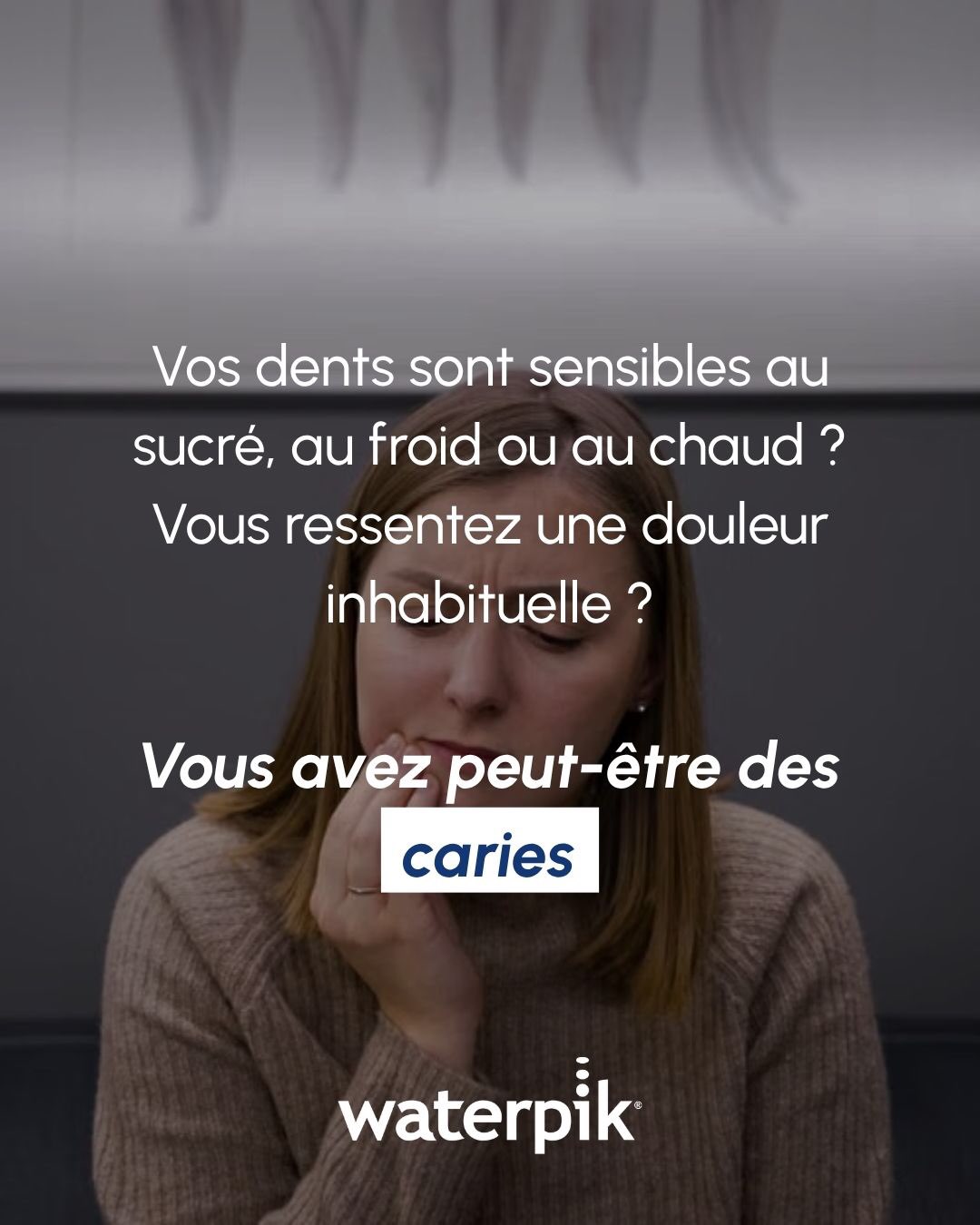 Frame 55 Facebook ad: Les caries peuvent s’installer progressivement… adoptez…