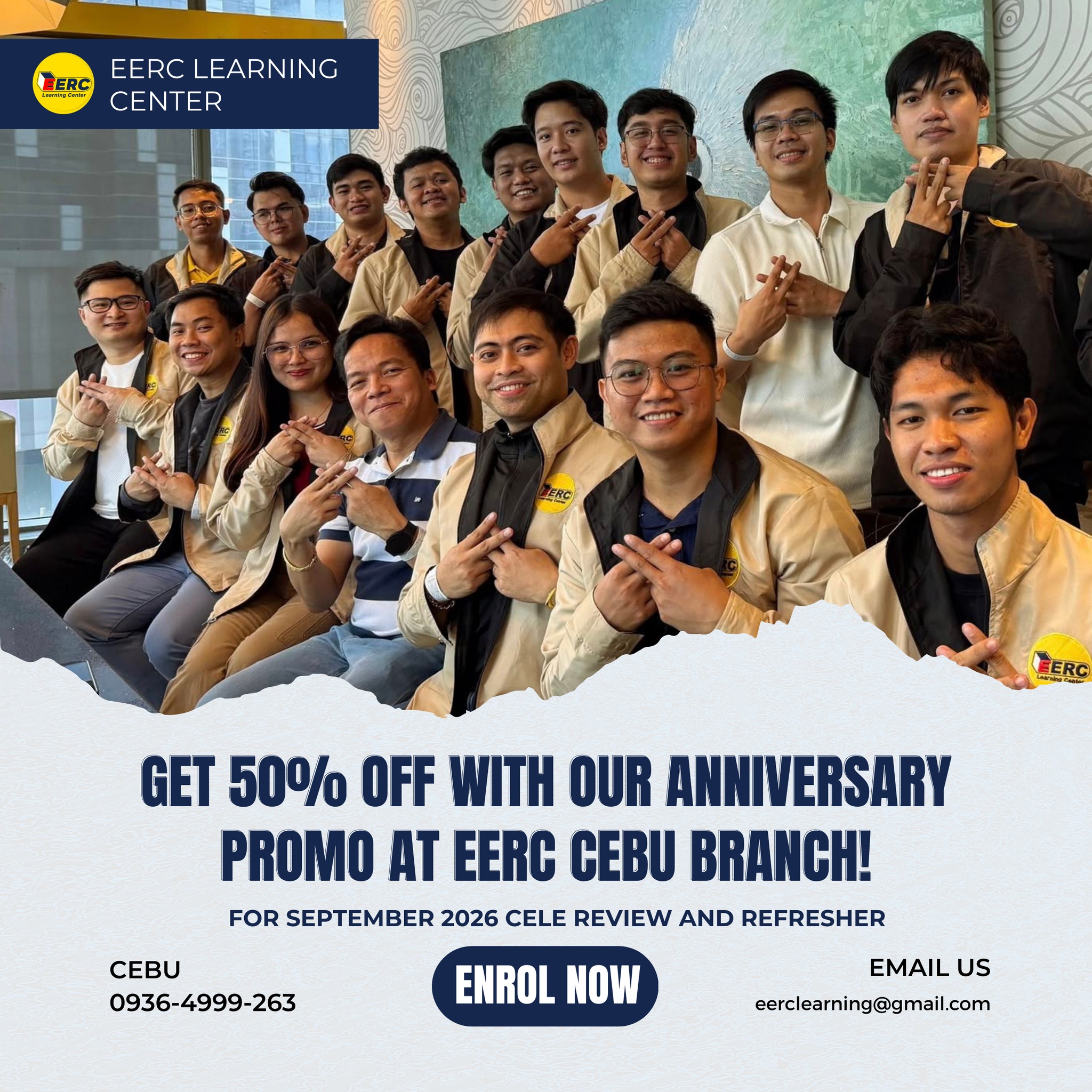 Esplana Realuyo & Co. Civil Engineering Review - EERC Facebook ad