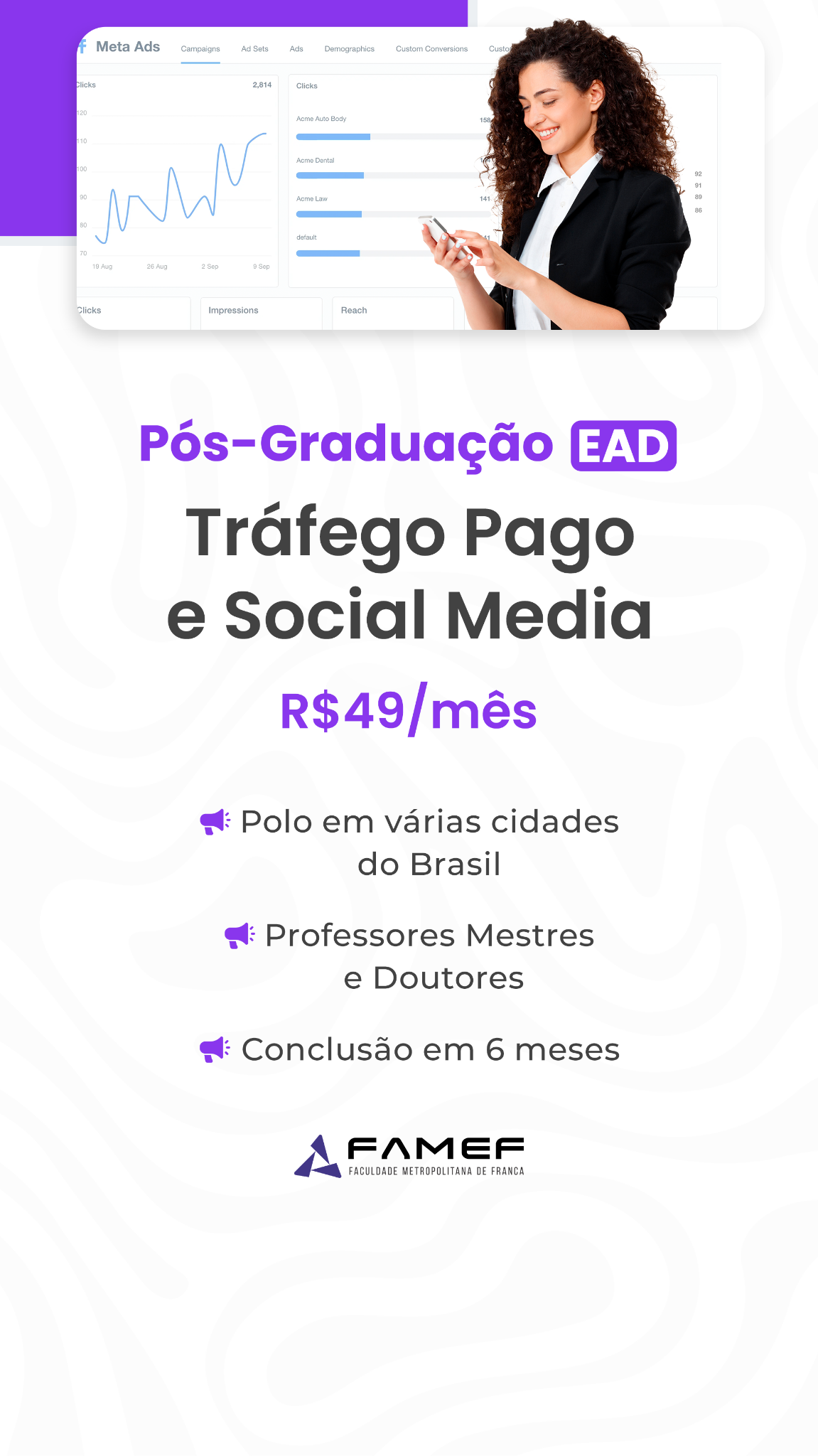 Famef Facebook ad