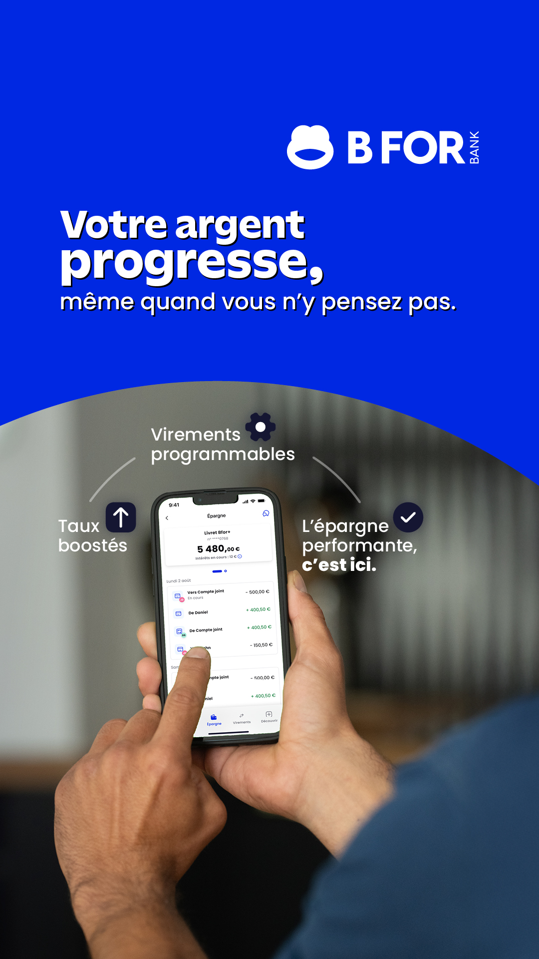 BforBank Facebook ad