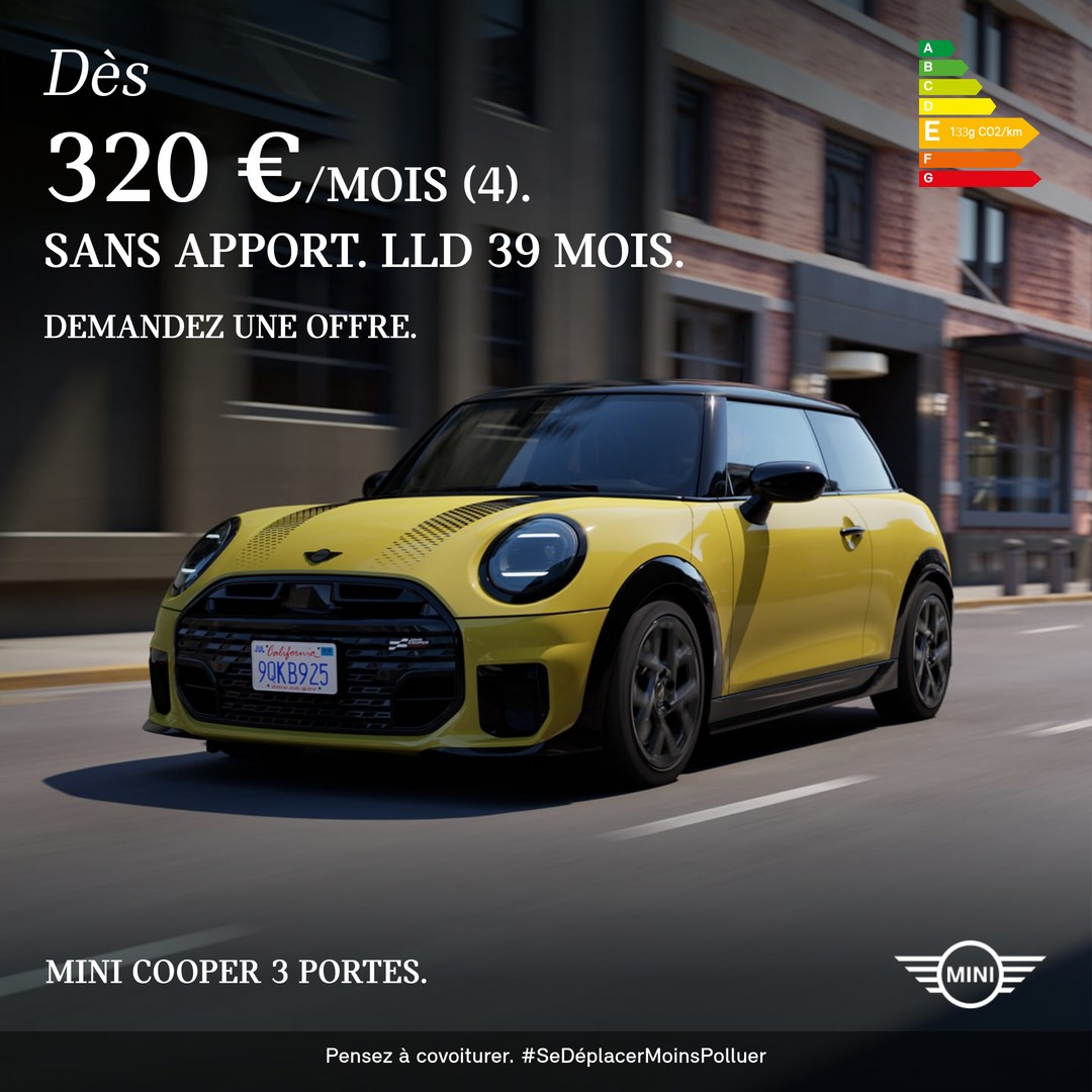 MINI Facebook ad