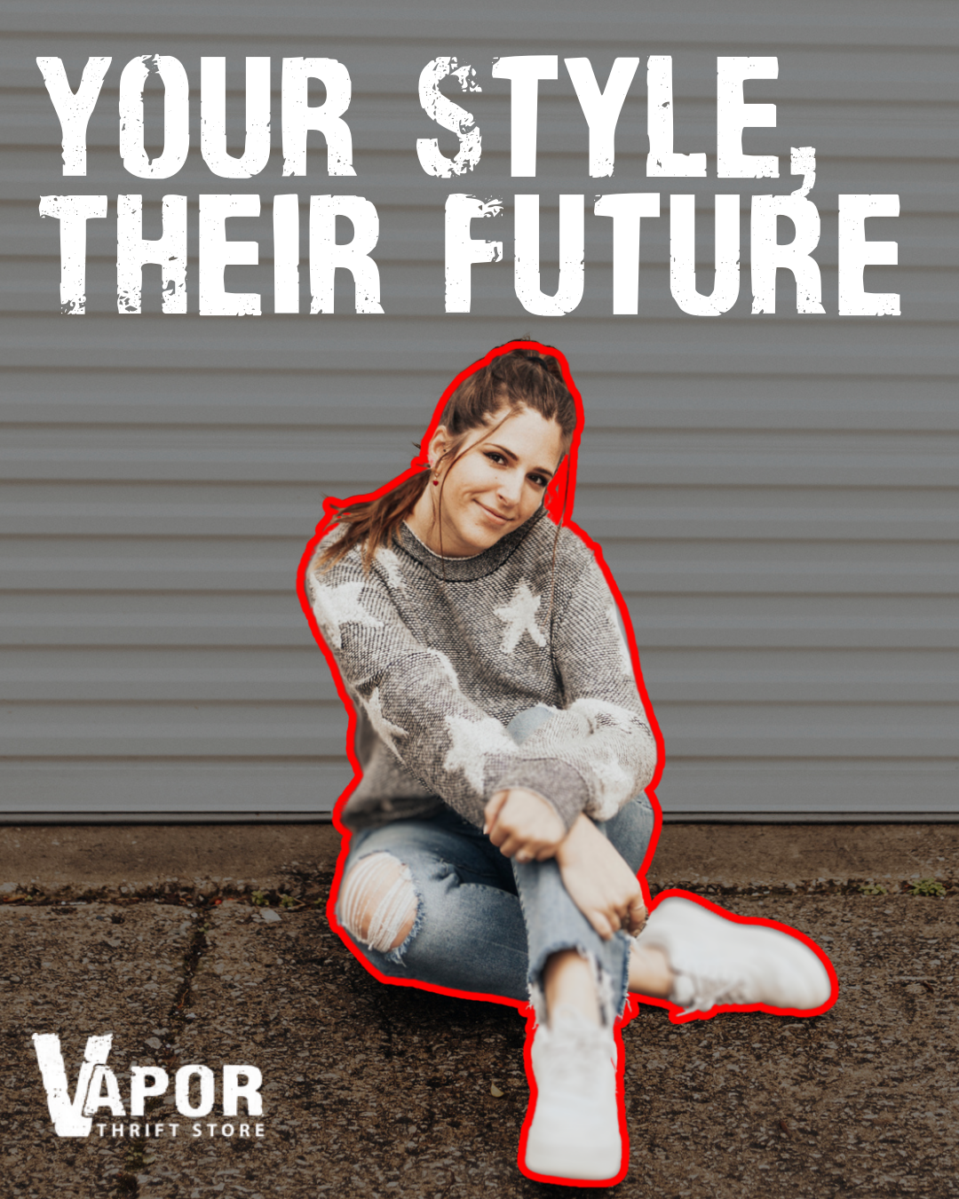 Vapor Thrift Store Facebook ad