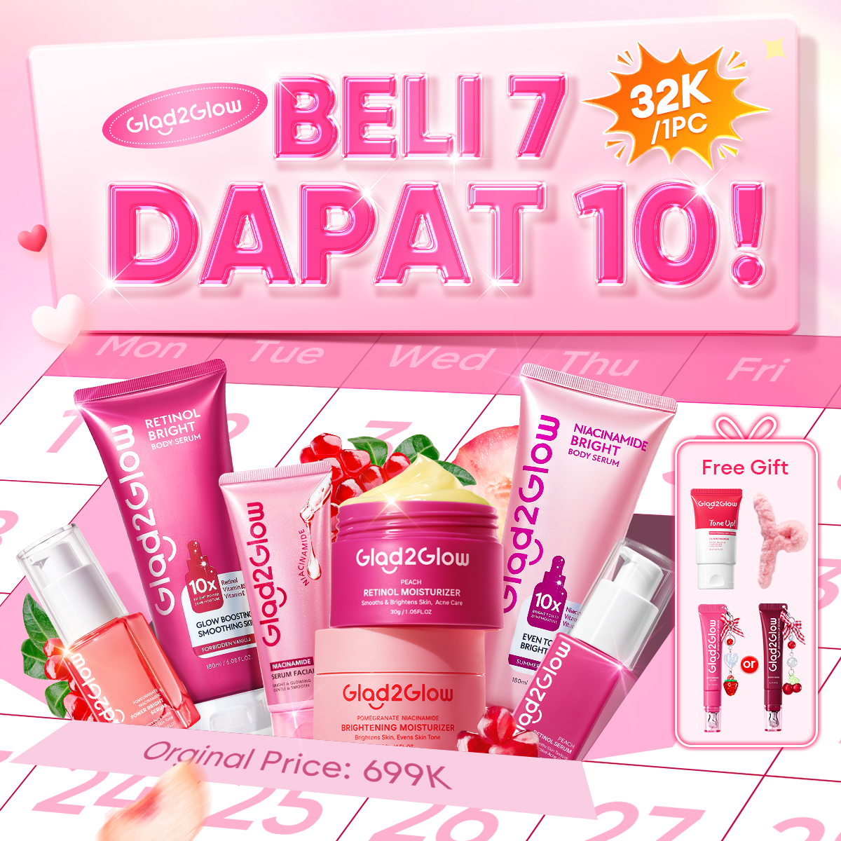 Glad 2 Glow.Indonesia  Facebook ad