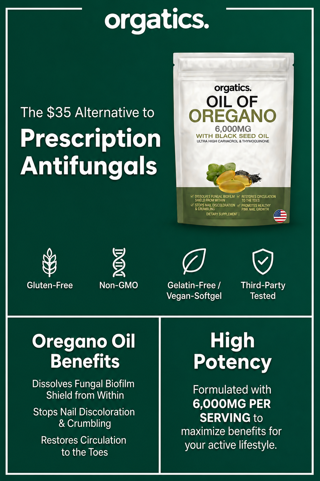 Orgatics Facebook ad