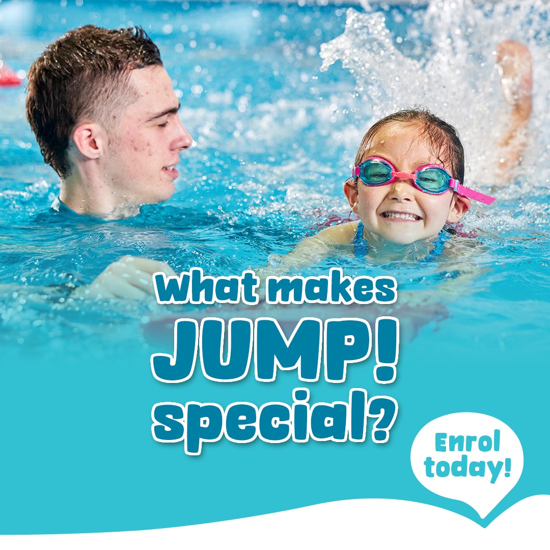 Jump Swim Schools Marsden Park Facebook ad: Looking for the right swim school for your…
