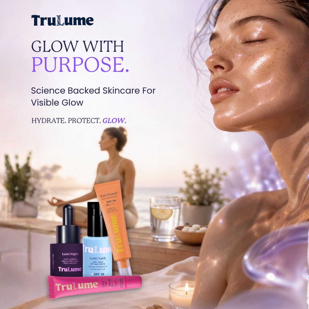 TruLume Facebook ad: Glow Beyond Skincare