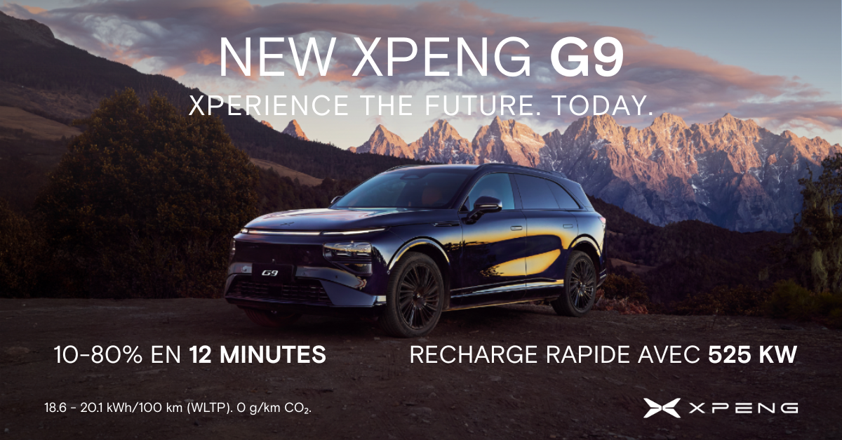 XPENG Luxembourg Facebook ad from Sep 24, 2025