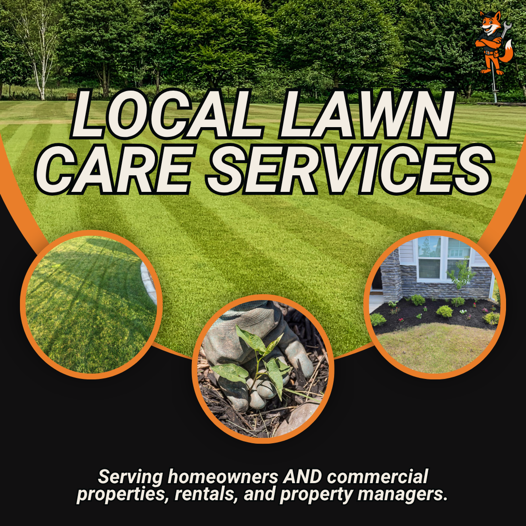 Neighborhood Handyman Services Facebook ad: Now accepting a limited number of lawn care…