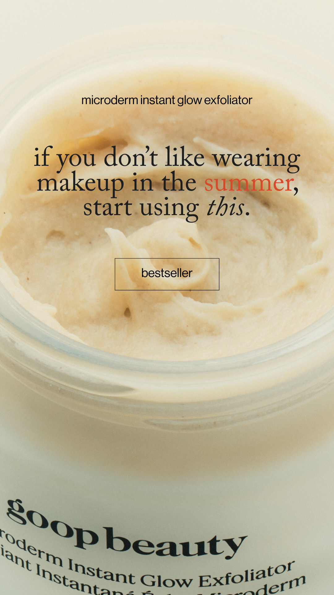 goop Facebook ad